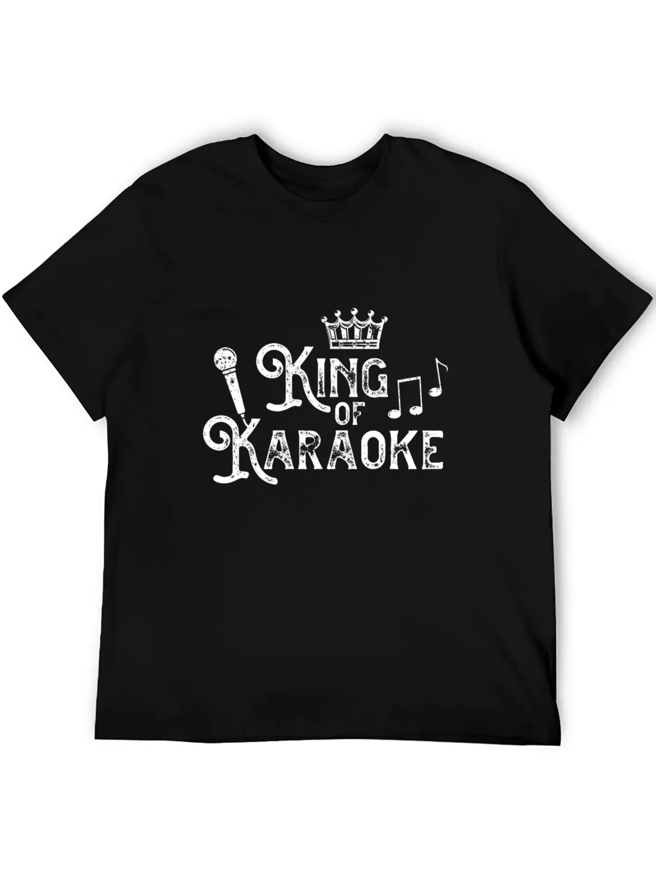 King Of Karaoke Singing Music Microphone Mic Gift Comfortable Minimalist Graphic Tee – Summer Style Essential