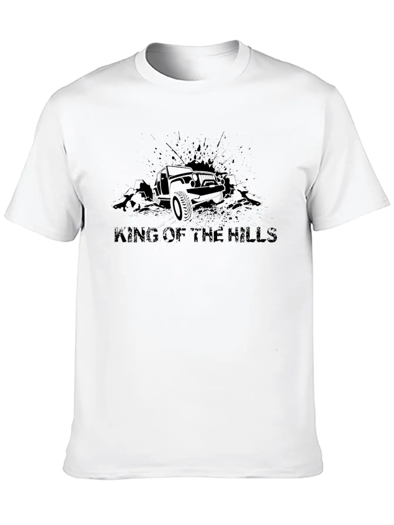 King Of The Hills 01 Unisex Short Sleeve Soft Cotton T-Shirt – Casual Everyday Wear