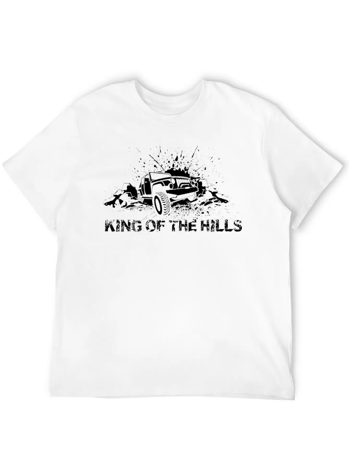 King Of The Hills 01 Unisex Short Sleeve Soft Cotton T-Shirt – Casual Everyday Wear