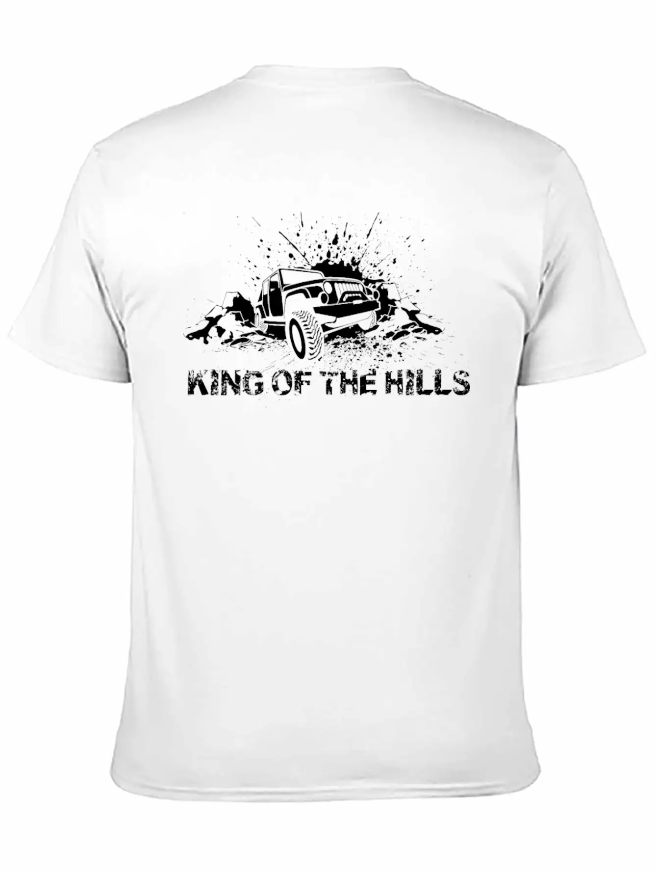 King Of The Hills 01 Unisex Short Sleeve Soft Cotton T-Shirt – Casual Everyday Wear