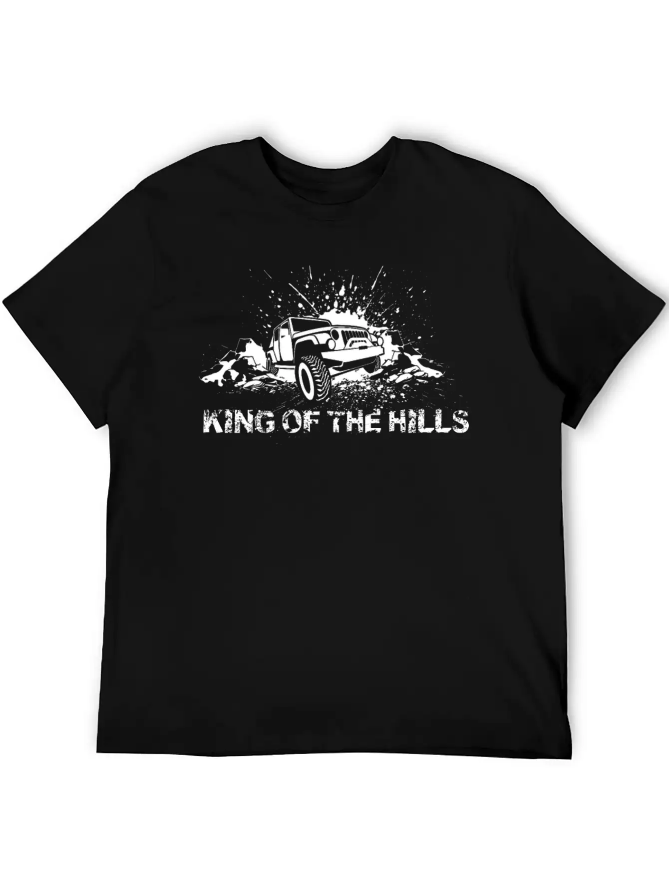 King Of The Hills 01 Unisex Short Sleeve Soft Cotton T-Shirt – Casual Everyday Wear