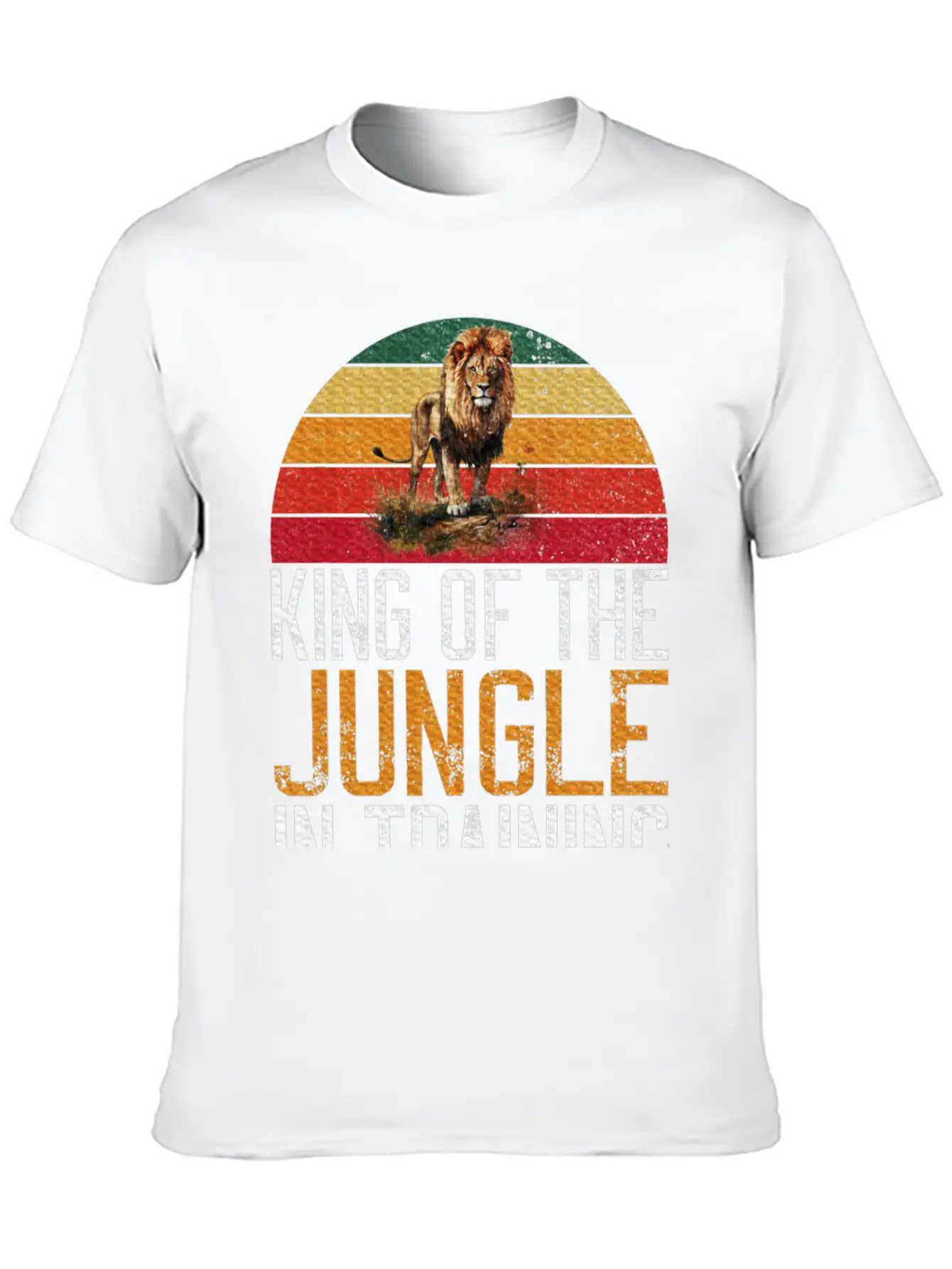 King Of The Jungle In Training Lion Comfortable Minimalist Graphic Tee – Summer Style Essential