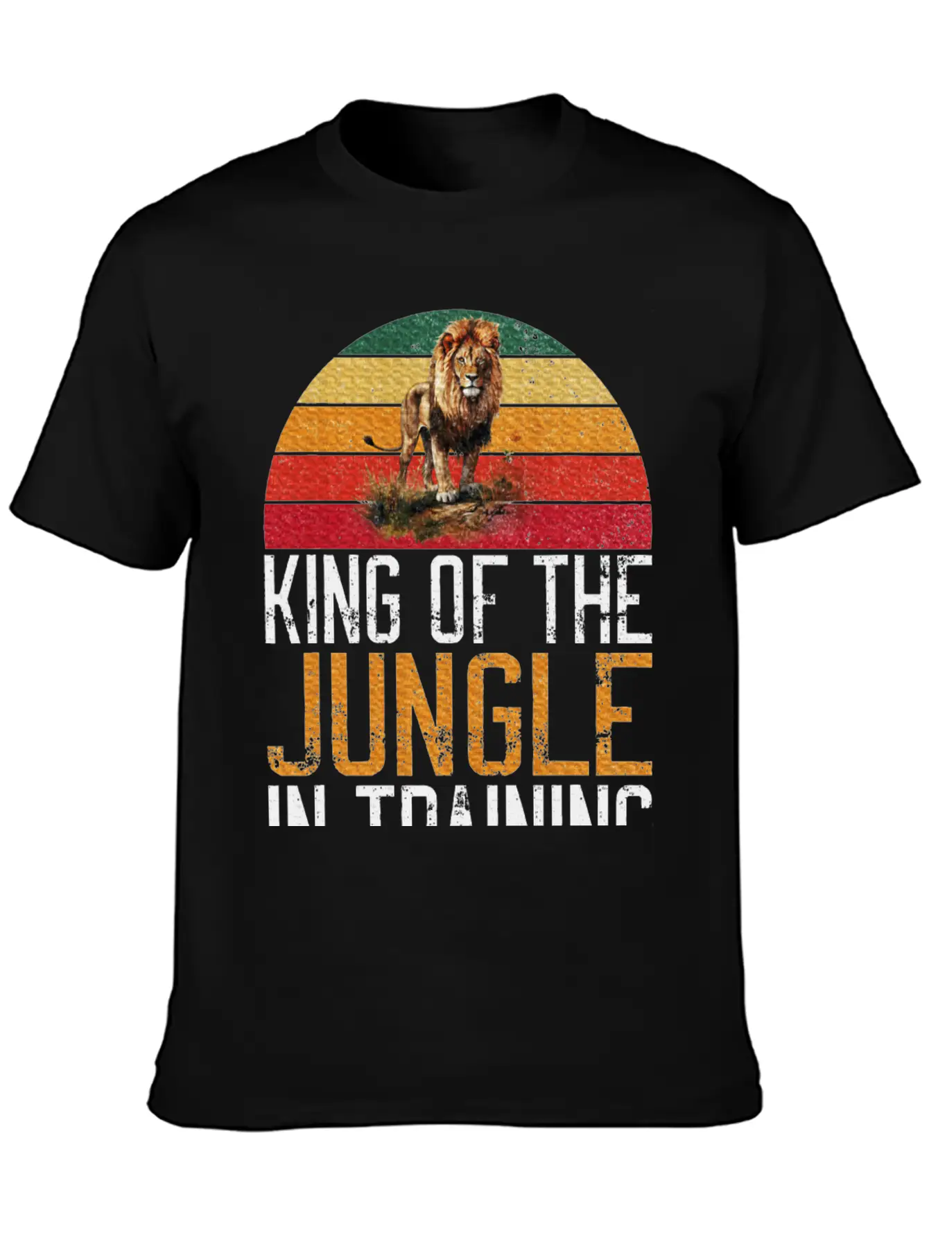 King Of The Jungle In Training Lion Comfortable Minimalist Graphic Tee – Summer Style Essential