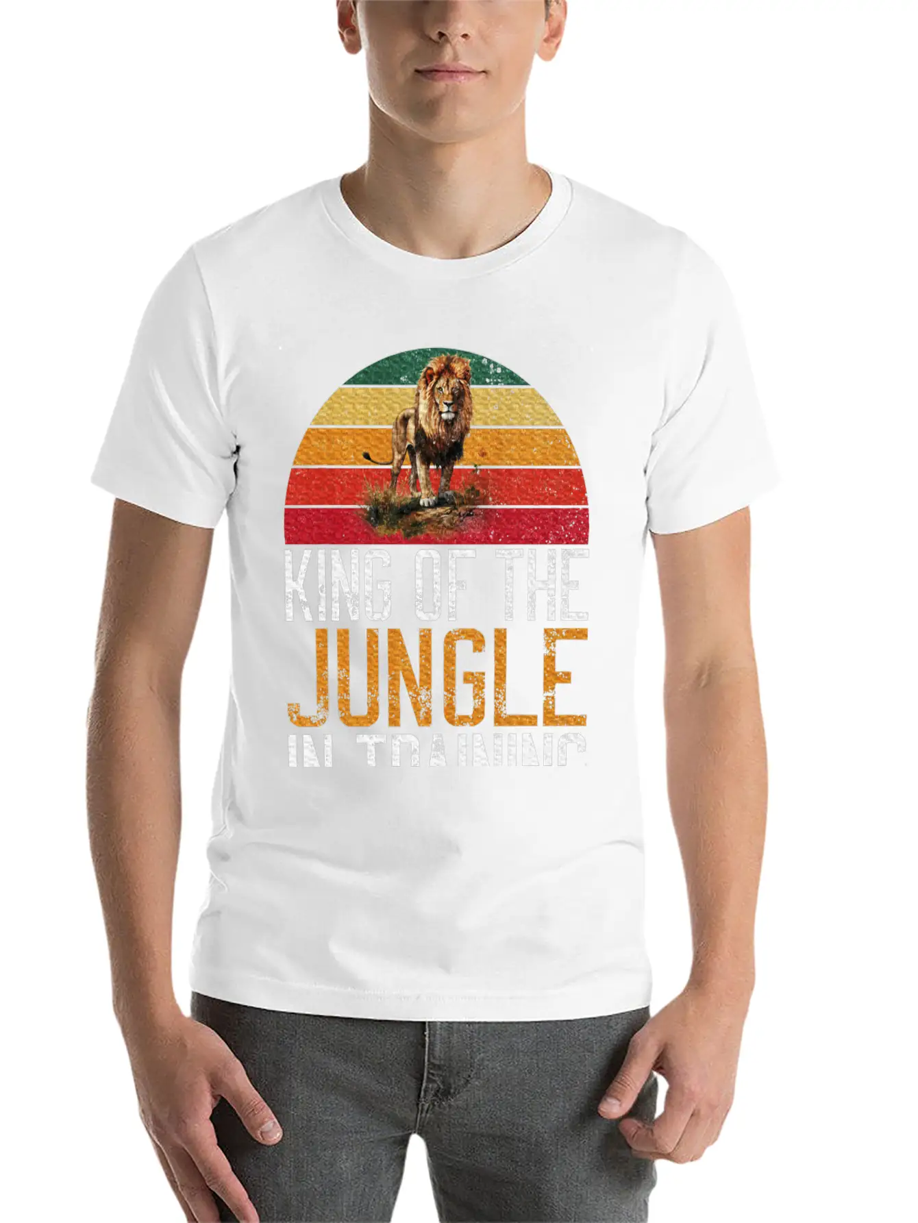 King Of The Jungle In Training Lion Comfortable Minimalist Graphic Tee – Summer Style Essential