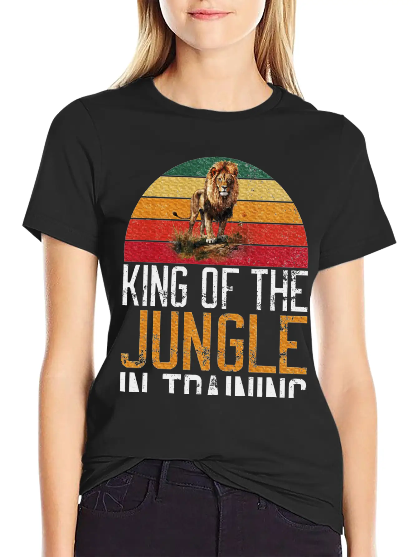 King Of The Jungle In Training Lion Comfortable Minimalist Graphic Tee – Summer Style Essential