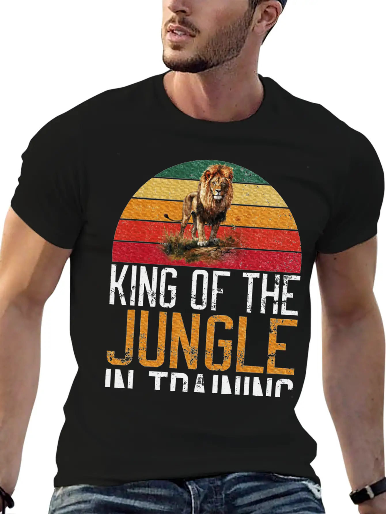 King Of The Jungle In Training Lion Comfortable Minimalist Graphic Tee – Summer Style Essential