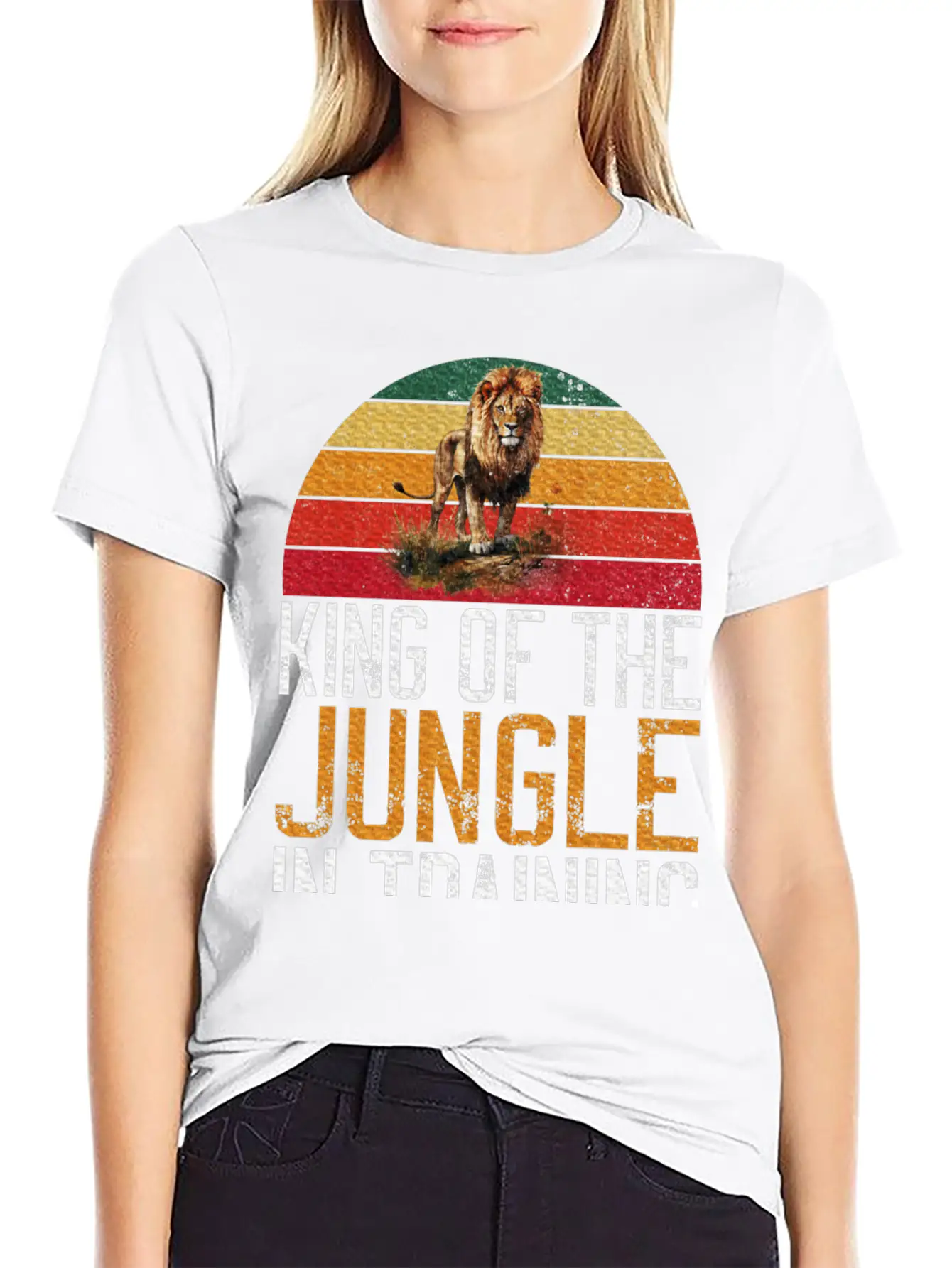 King Of The Jungle In Training Lion Comfortable Minimalist Graphic Tee – Summer Style Essential