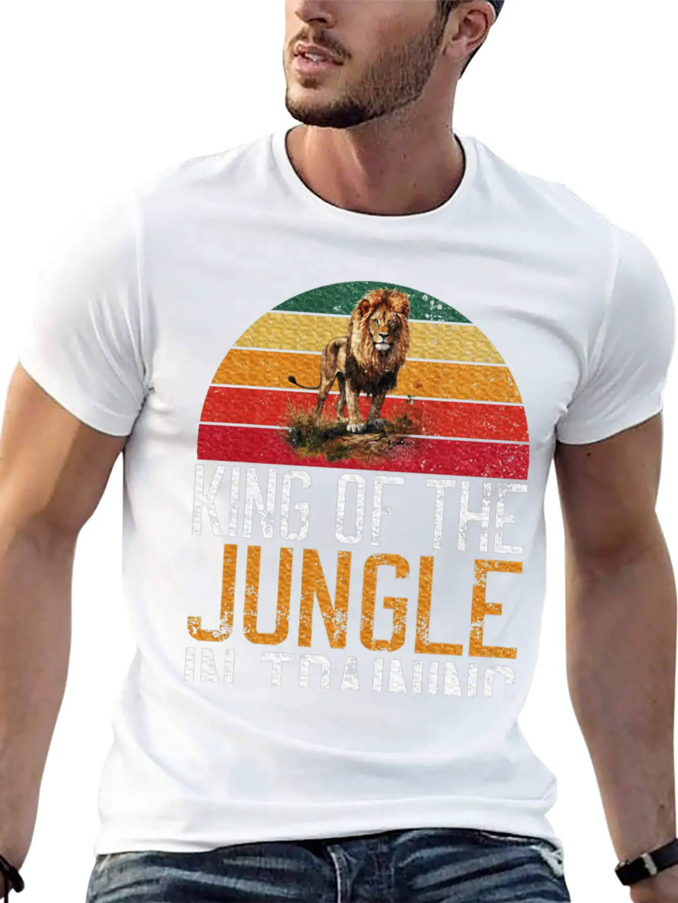 King Of The Jungle In Training Lion Comfortable Minimalist Graphic Tee – Summer Style Essential