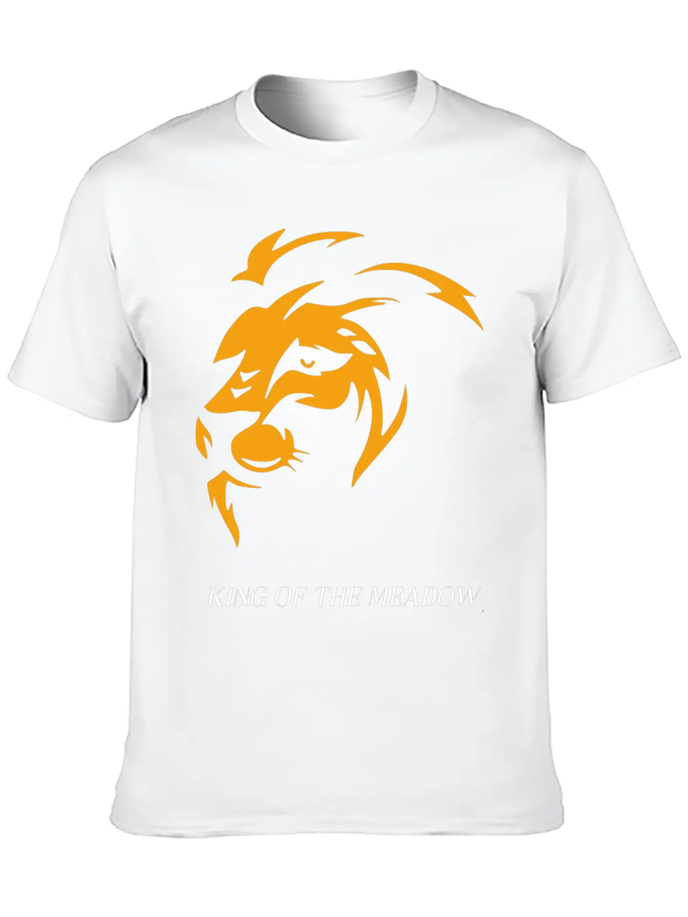 KING OF THE MEADOW Unisex Short Sleeve Soft Cotton T-Shirt – Casual Everyday Wear