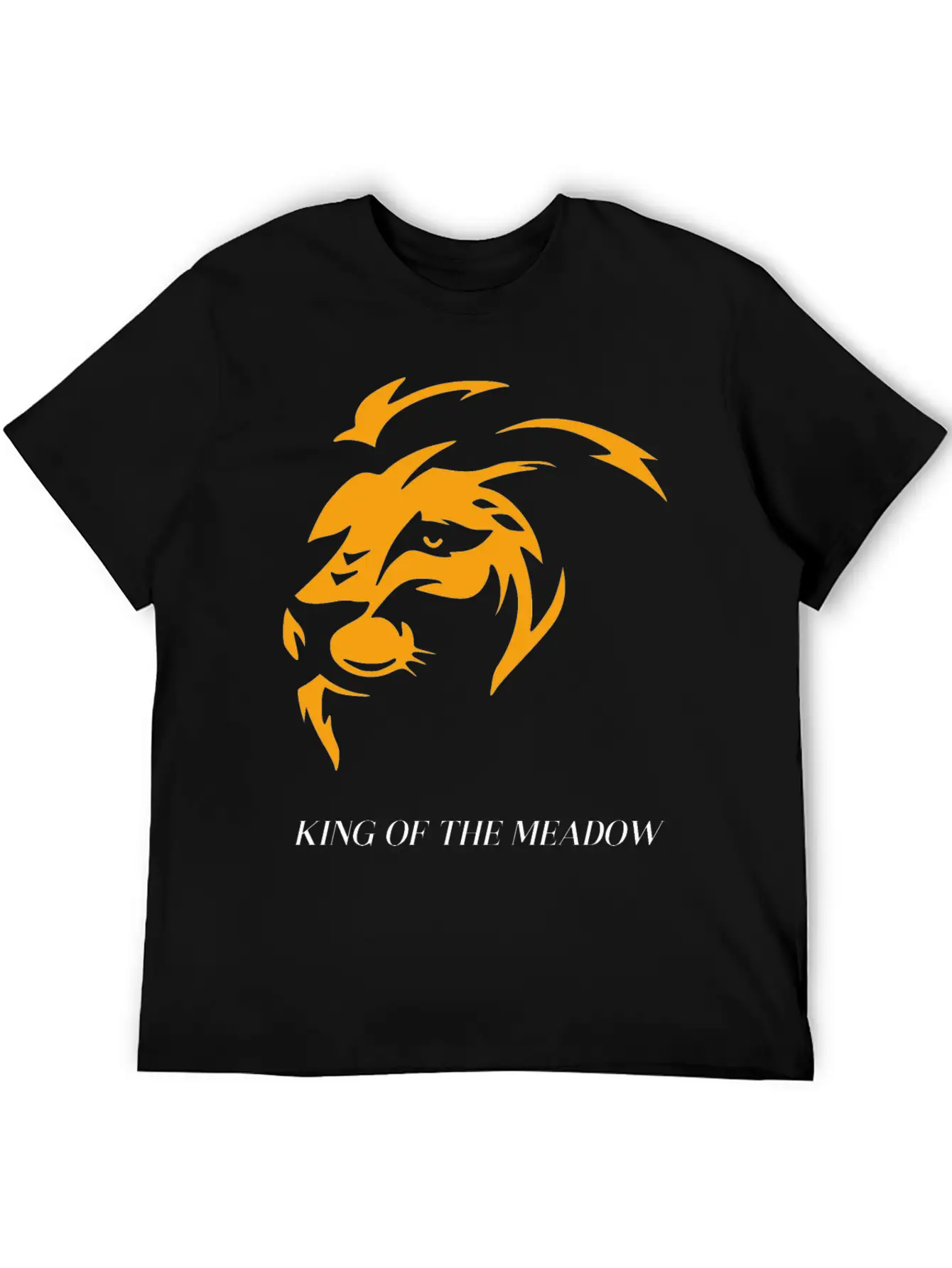 KING OF THE MEADOW Unisex Short Sleeve Soft Cotton T-Shirt – Casual Everyday Wear