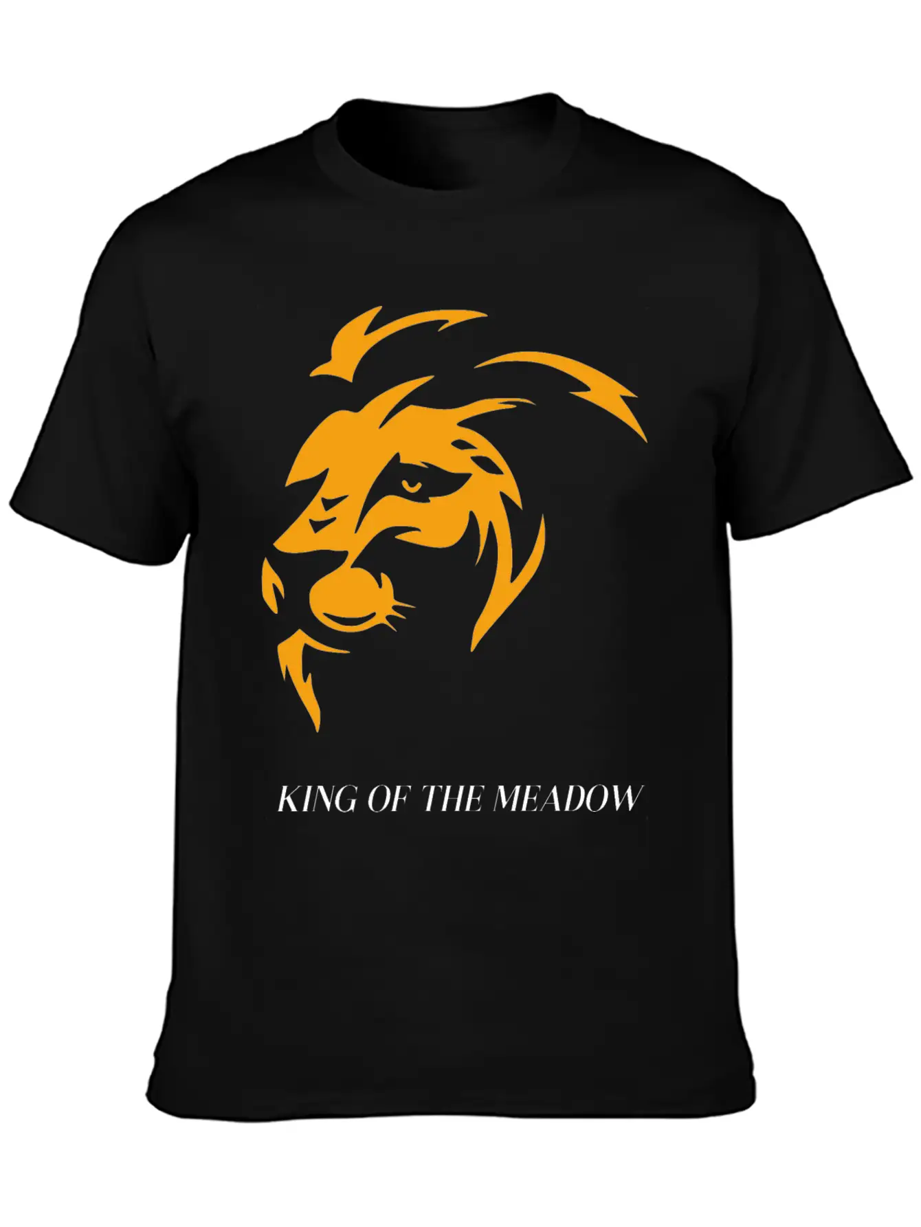 KING OF THE MEADOW Unisex Short Sleeve Soft Cotton T-Shirt – Casual Everyday Wear