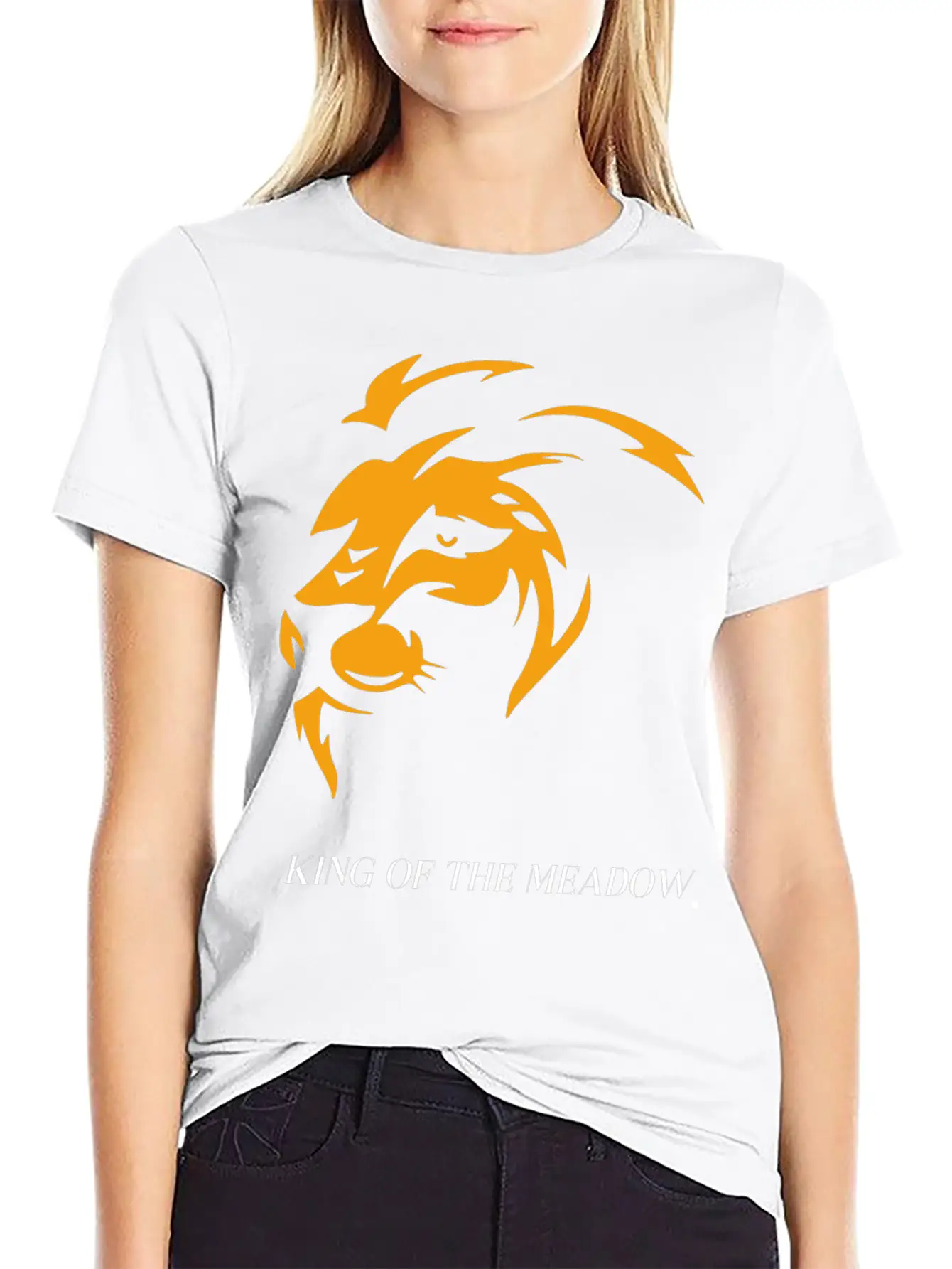 KING OF THE MEADOW Unisex Short Sleeve Soft Cotton T-Shirt – Casual Everyday Wear
