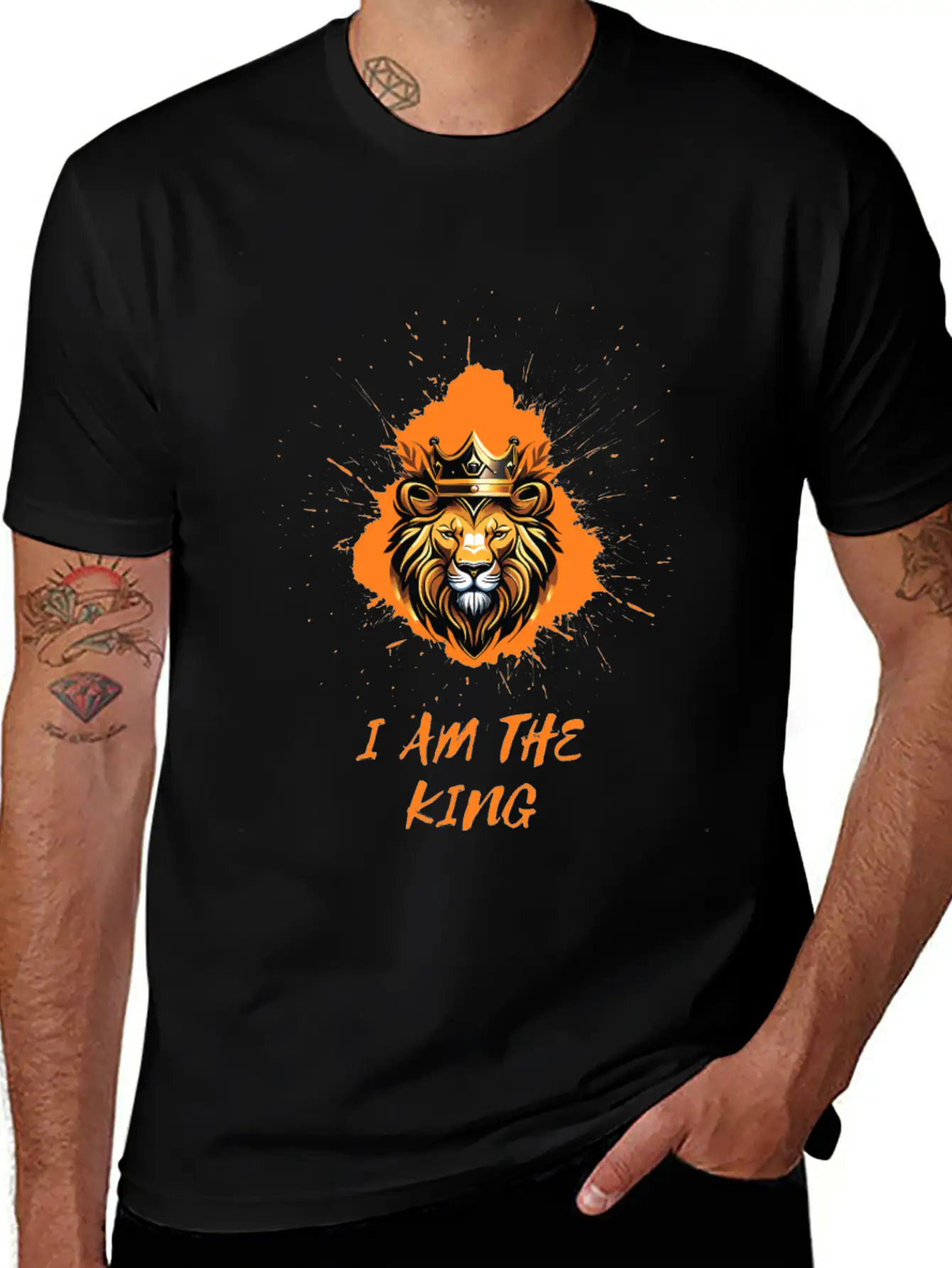 King Status Comfortable Minimalist Graphic Tee – Summer Style Essential