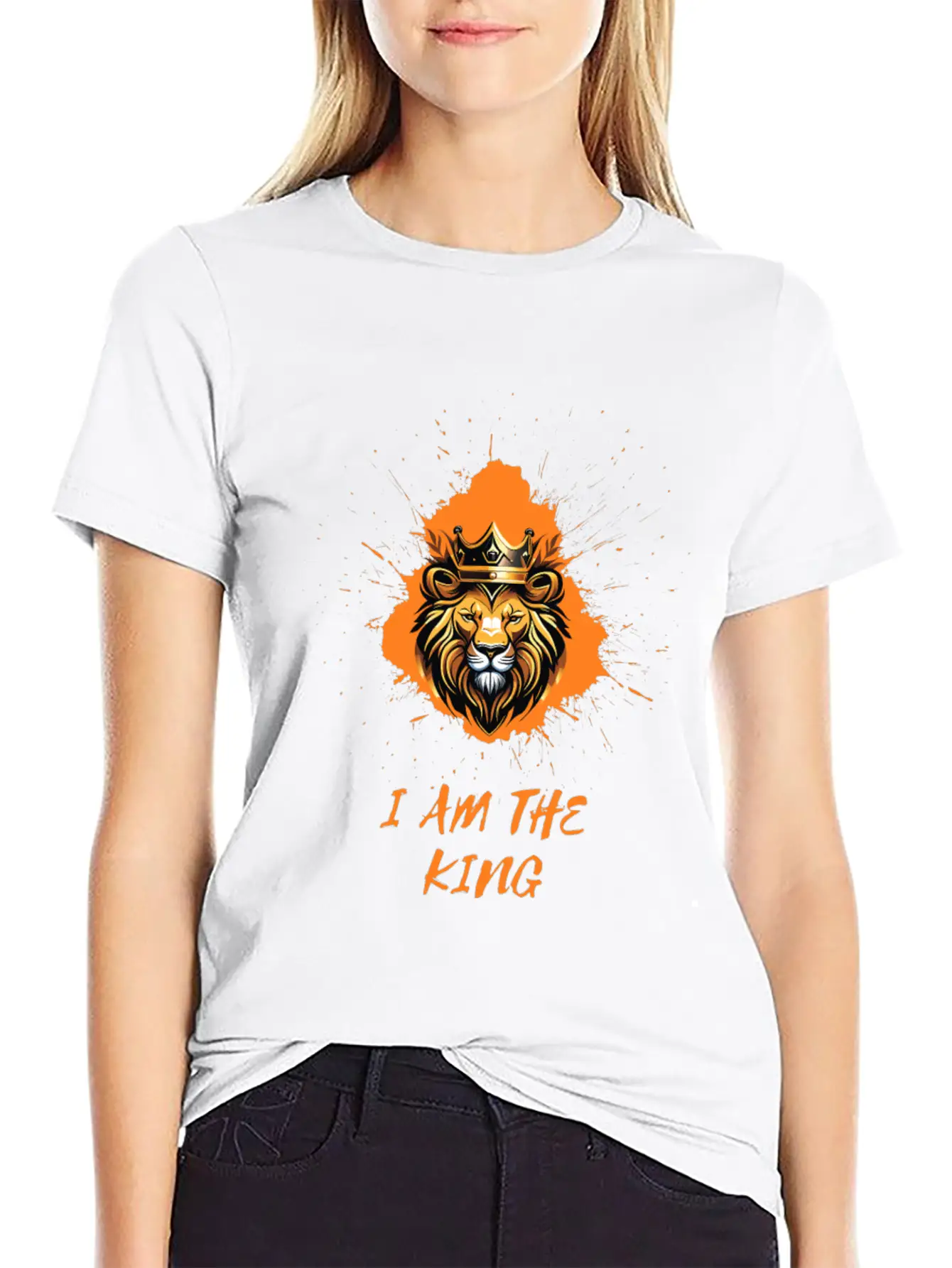 King Status Comfortable Minimalist Graphic Tee – Summer Style Essential