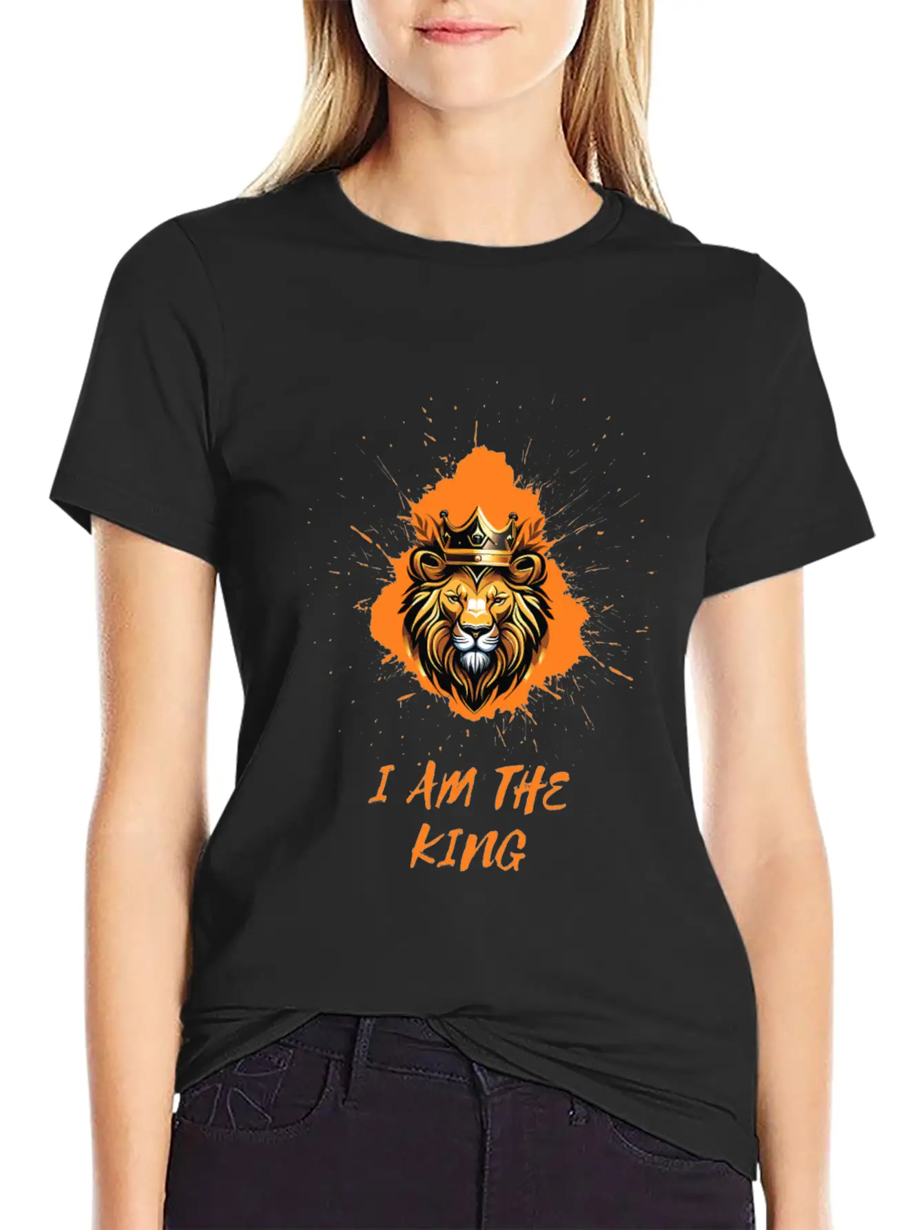 King Status Comfortable Minimalist Graphic Tee – Summer Style Essential