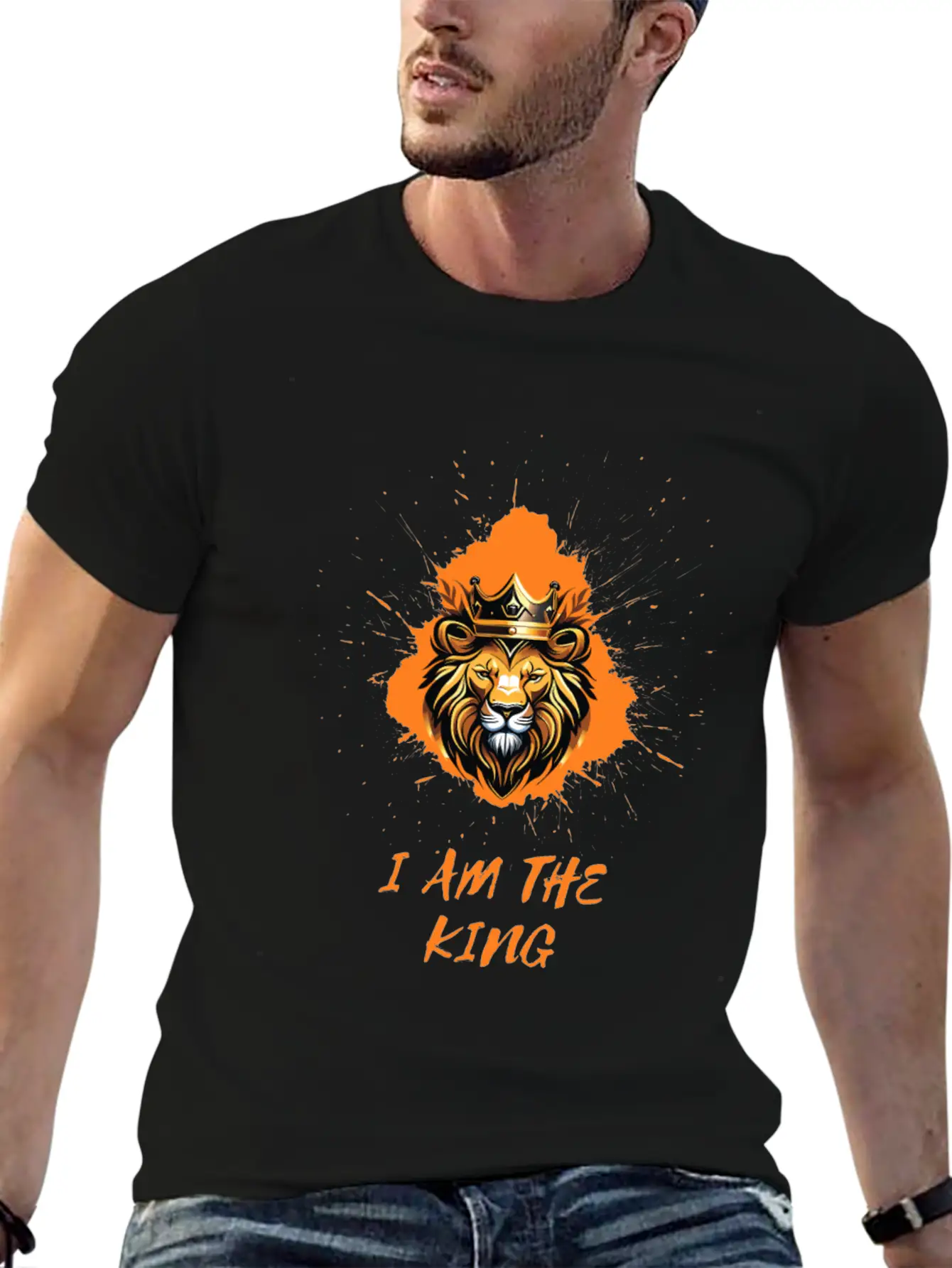 King Status Comfortable Minimalist Graphic Tee – Summer Style Essential