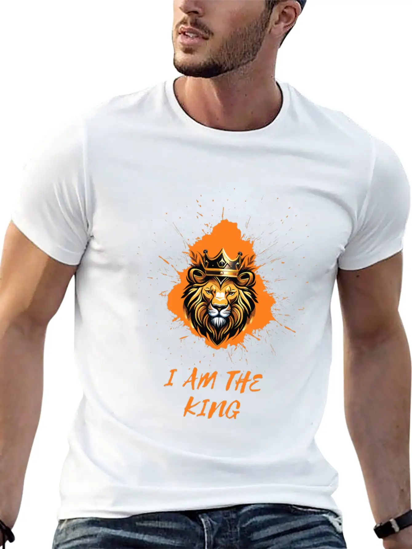King Status Comfortable Minimalist Graphic Tee – Summer Style Essential