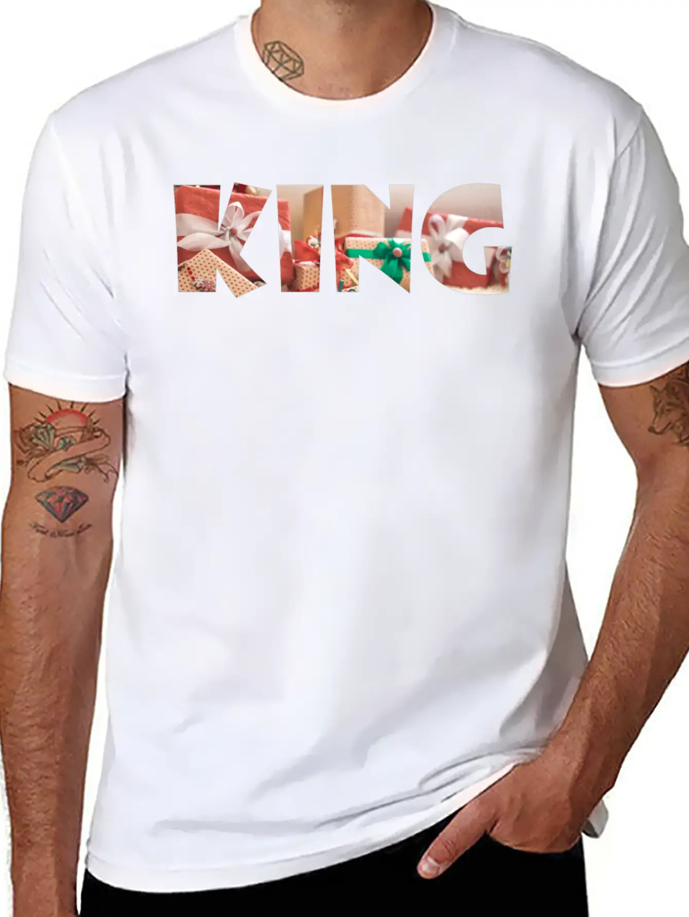 King Unisex Casual T-Shirt – Clean Design For Daily Comfort