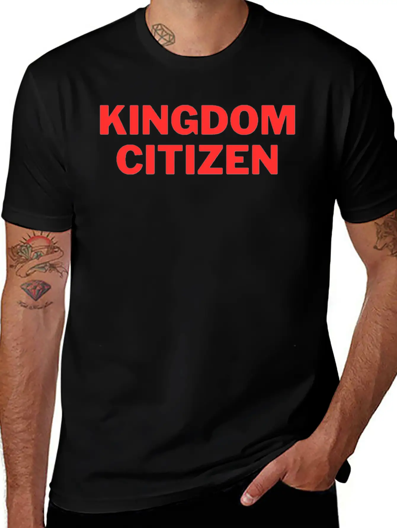 Kingdom Citizen Unisex Short Sleeve Soft Cotton T-Shirt – Casual Everyday Wear
