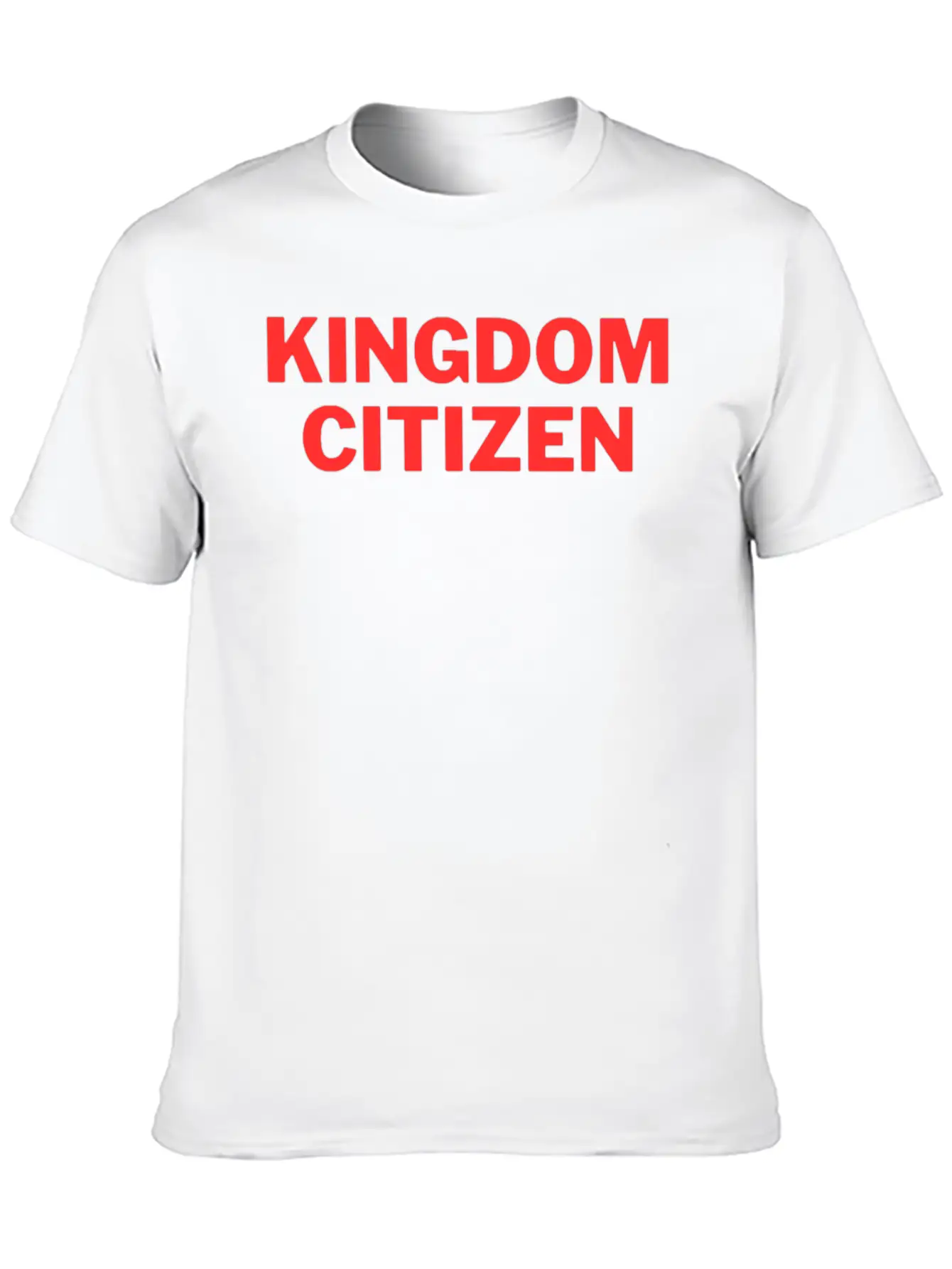 Kingdom Citizen Unisex Short Sleeve Soft Cotton T-Shirt – Casual Everyday Wear
