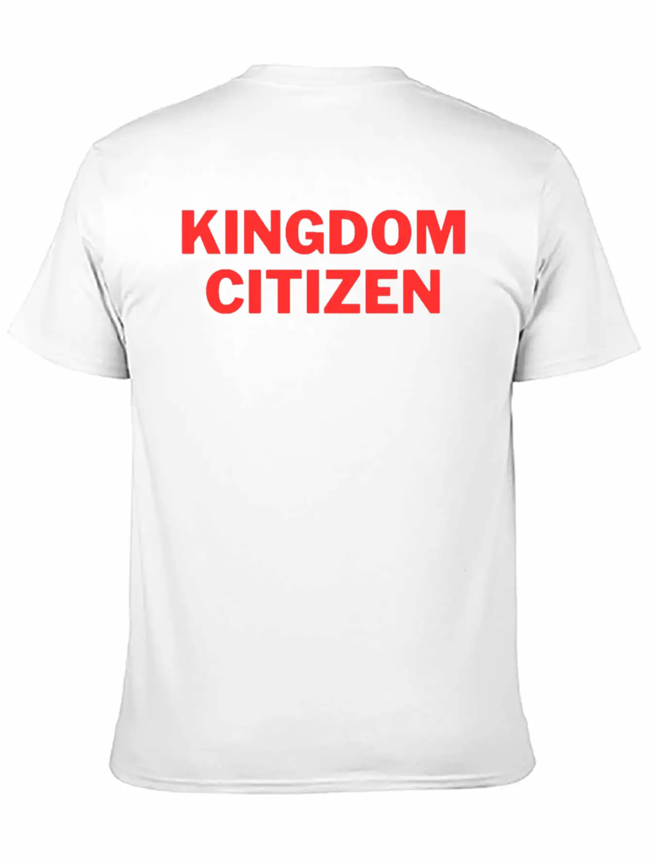 Kingdom Citizen Unisex Short Sleeve Soft Cotton T-Shirt – Casual Everyday Wear