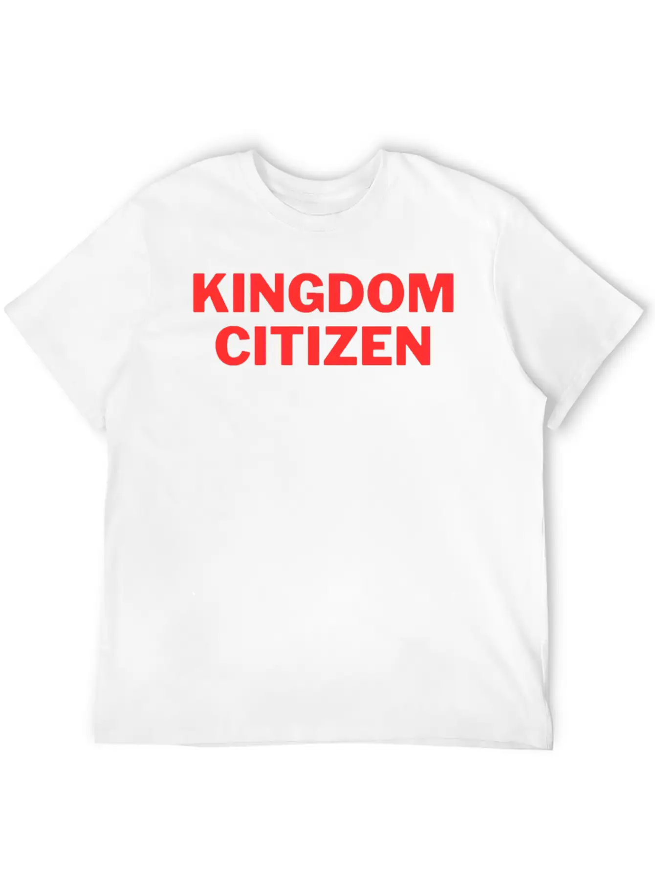 Kingdom Citizen Unisex Short Sleeve Soft Cotton T-Shirt – Casual Everyday Wear