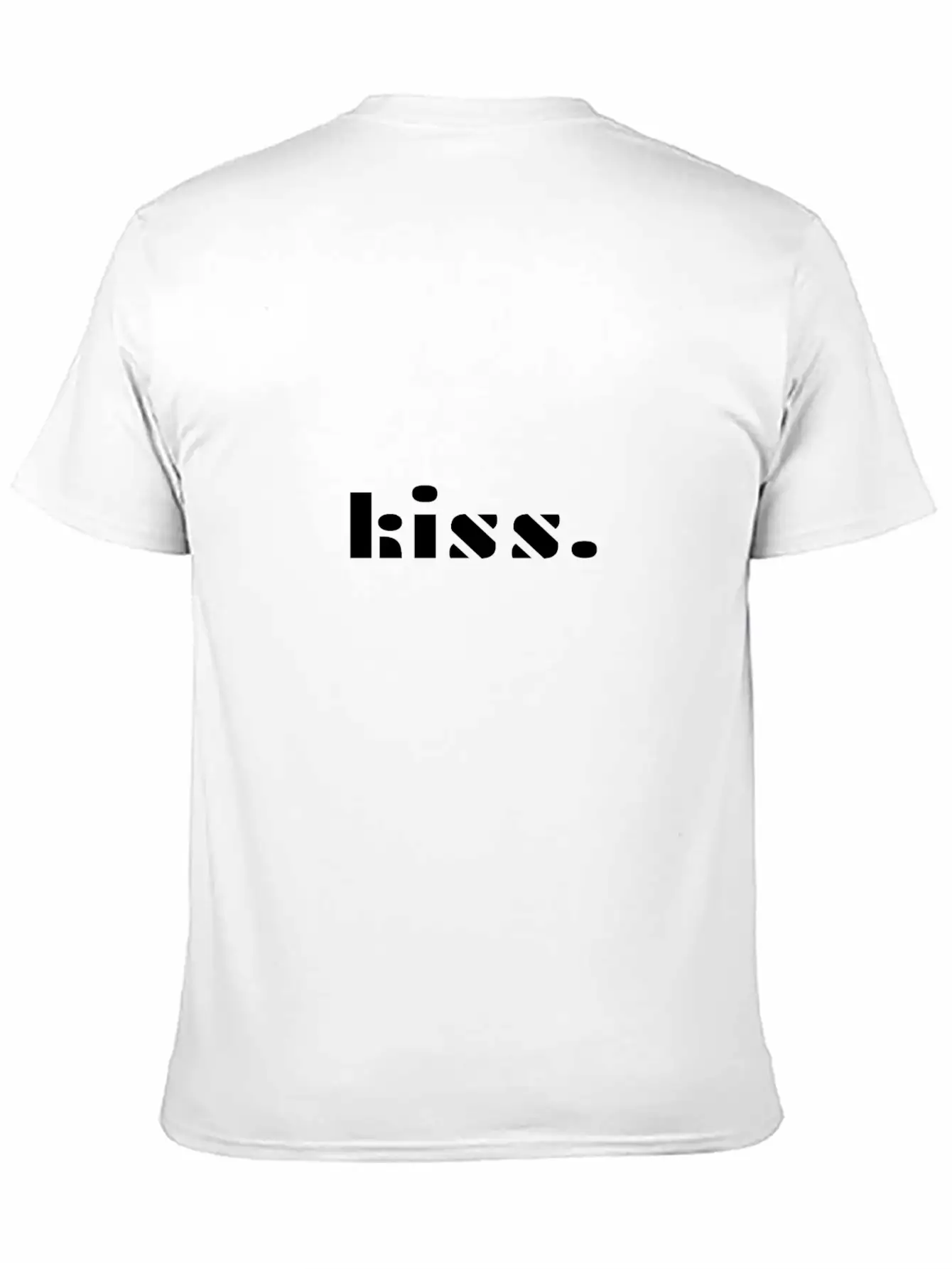 Kiss Mood Chic Gift Gift Ideas Comfortable Minimalist Graphic Tee – Summer Style Essential