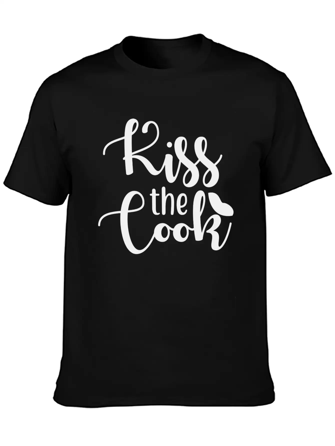 Kiss The Cook Essential Unisex Summer Tee – Soft Cotton Casual Fit