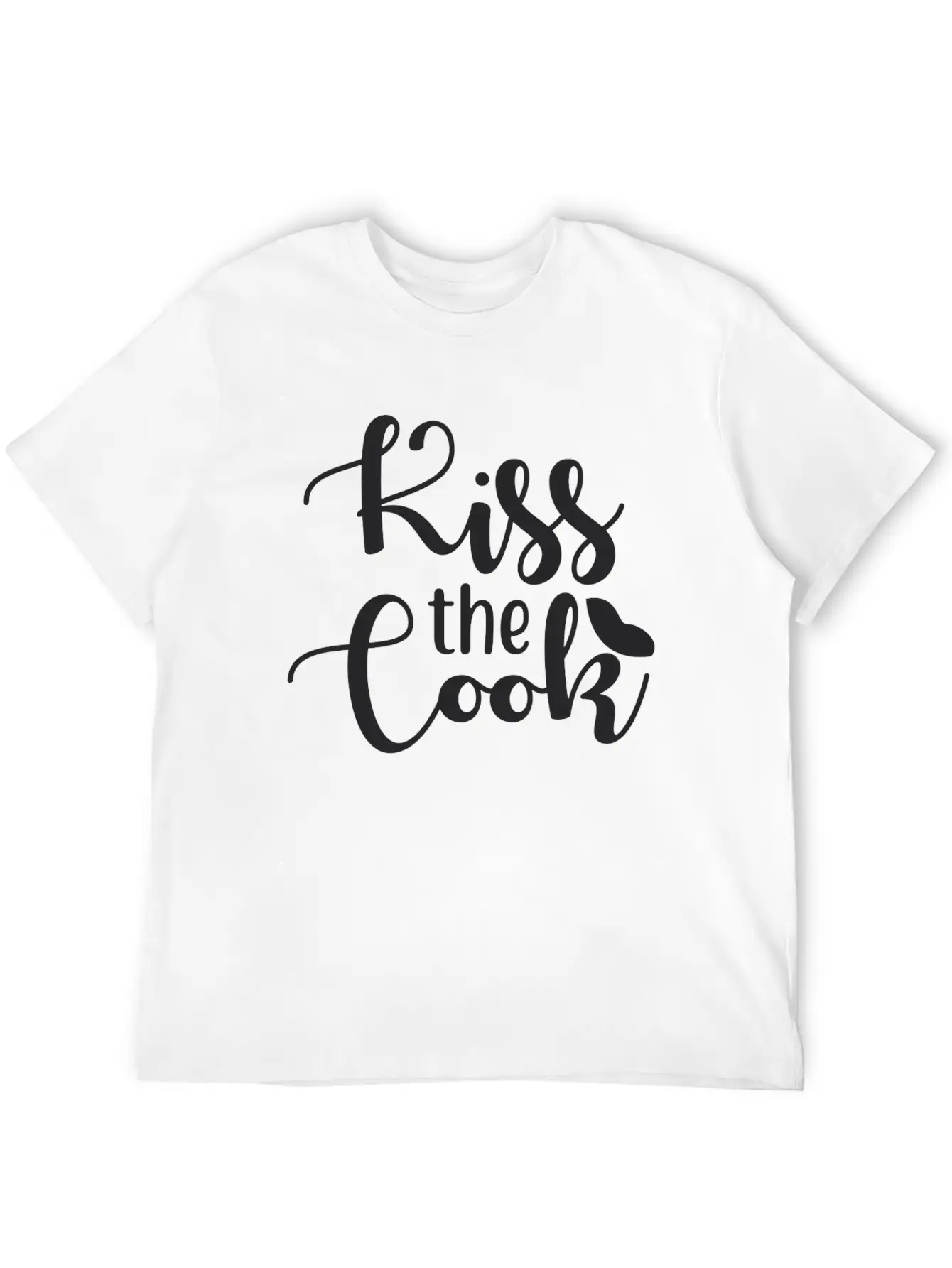 Kiss The Cook Essential Unisex Summer Tee – Soft Cotton Casual Fit