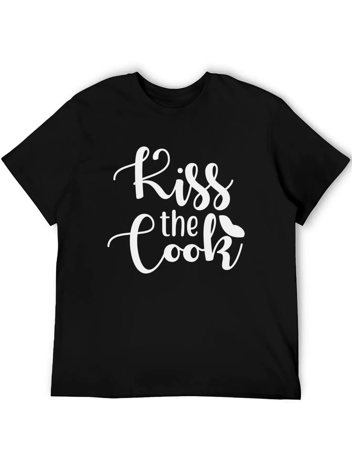 Kiss The Cook Essential Unisex Summer Tee – Soft Cotton Casual Fit