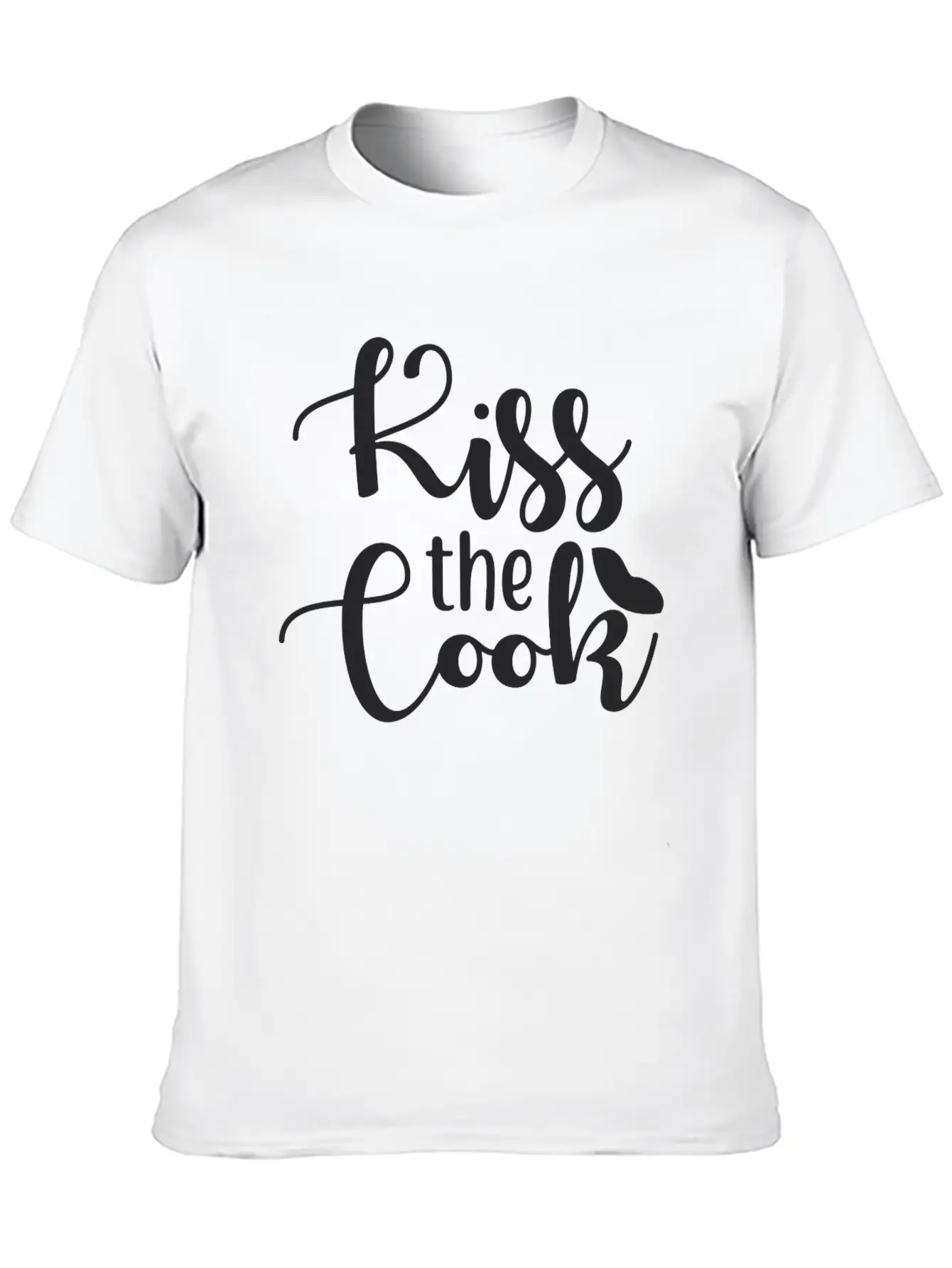 Kiss The Cook Essential Unisex Summer Tee – Soft Cotton Casual Fit