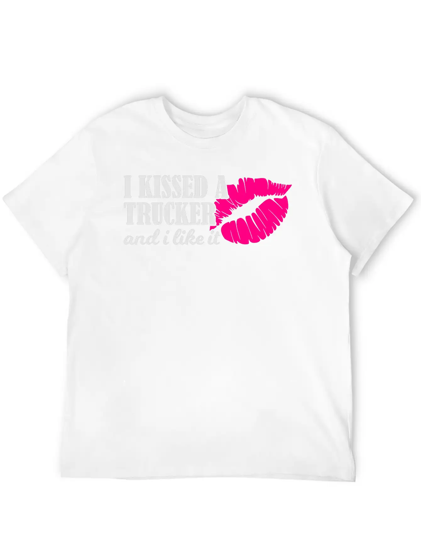 Kissed A Truck Essential Unisex Summer Tee – Soft Cotton Casual Fit
