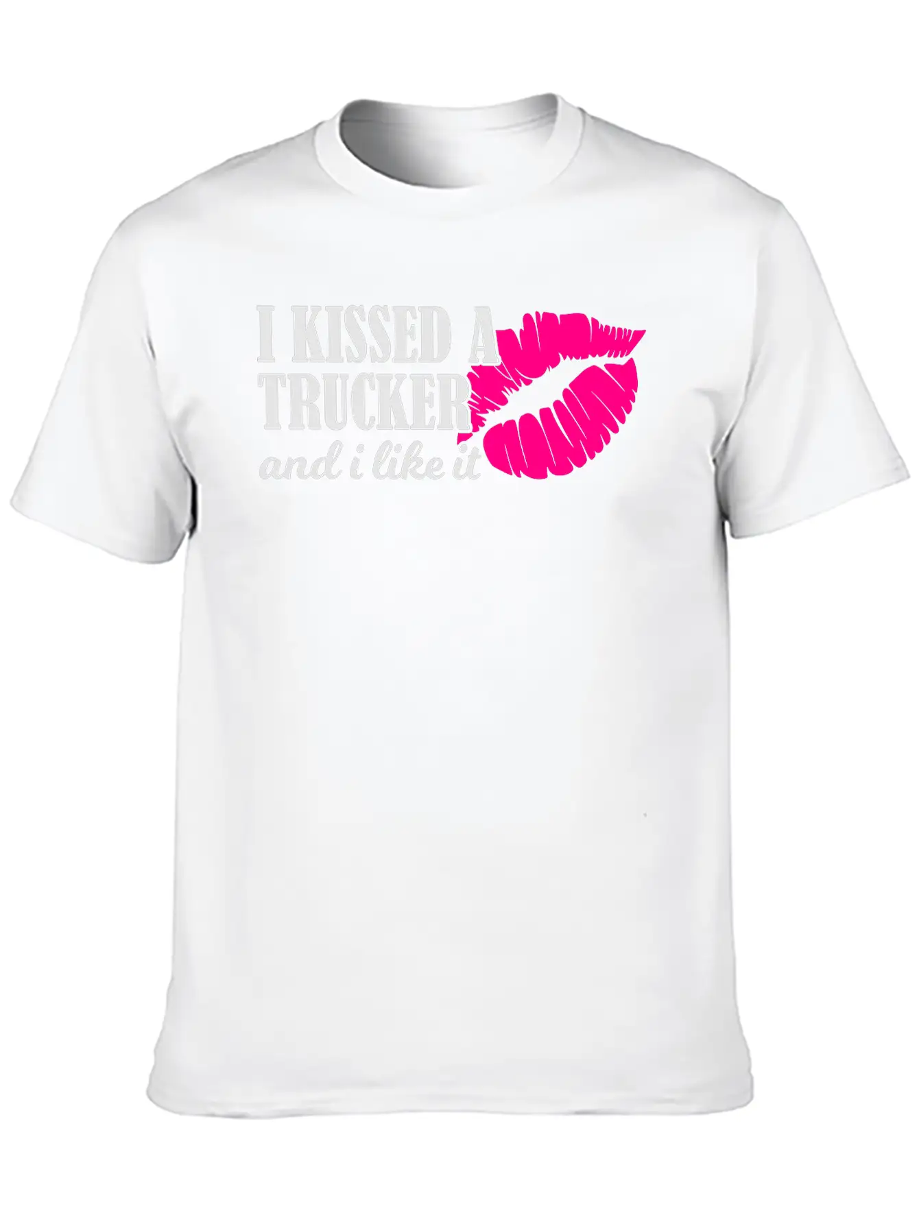 Kissed A Truck Essential Unisex Summer Tee – Soft Cotton Casual Fit