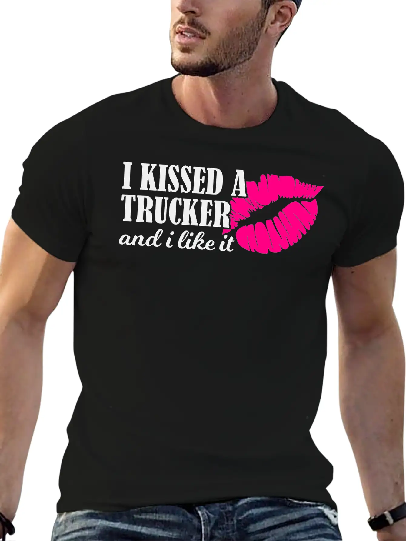 Kissed A Truck Essential Unisex Summer Tee – Soft Cotton Casual Fit