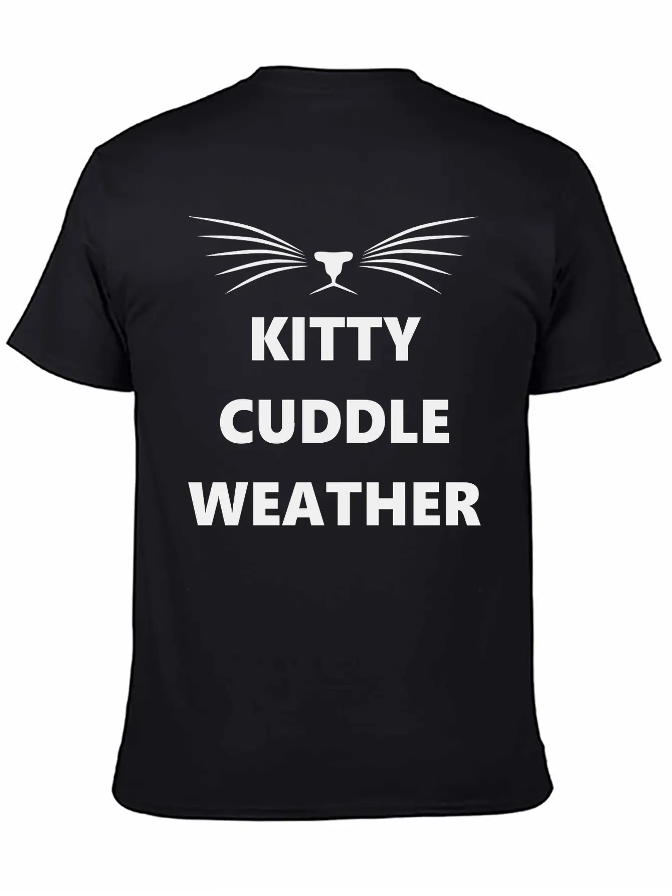 Kitty Cuddle Weather Basic Graphic T-Shirt – Daily Comfort In Soft Cotton