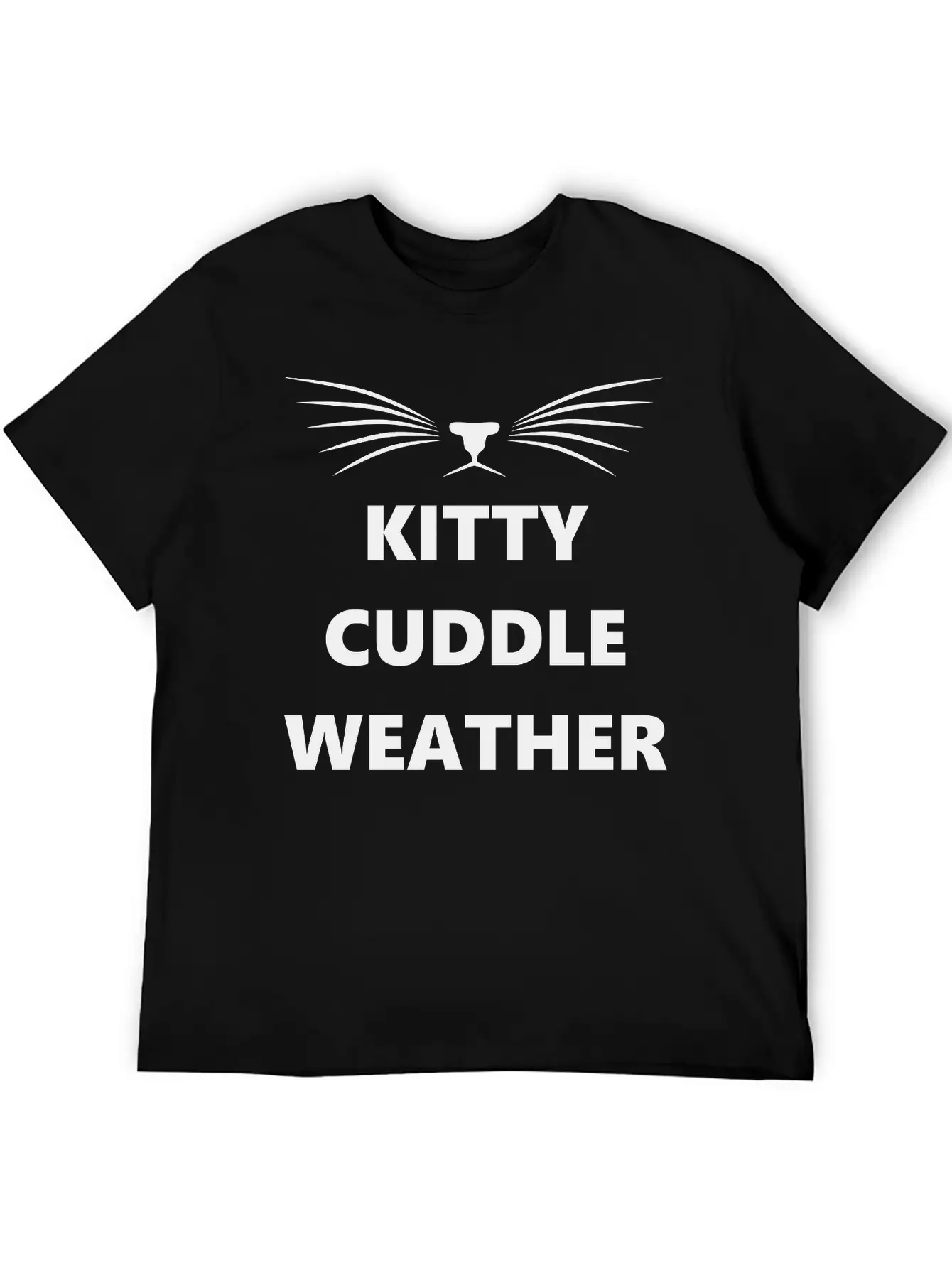 Kitty Cuddle Weather Basic Graphic T-Shirt – Daily Comfort In Soft Cotton