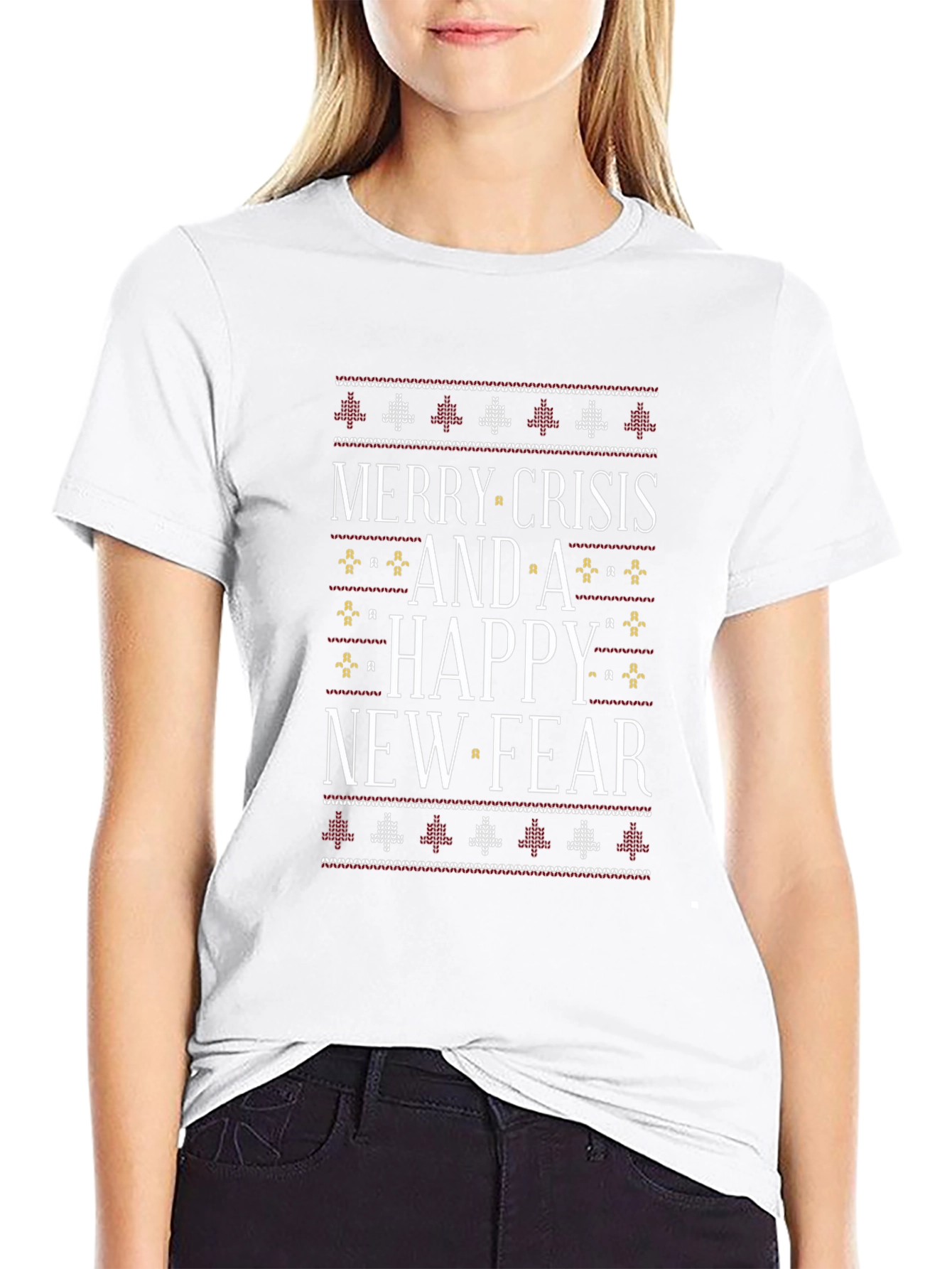 Merry Crisis & Happy New Fear Graphic Tee