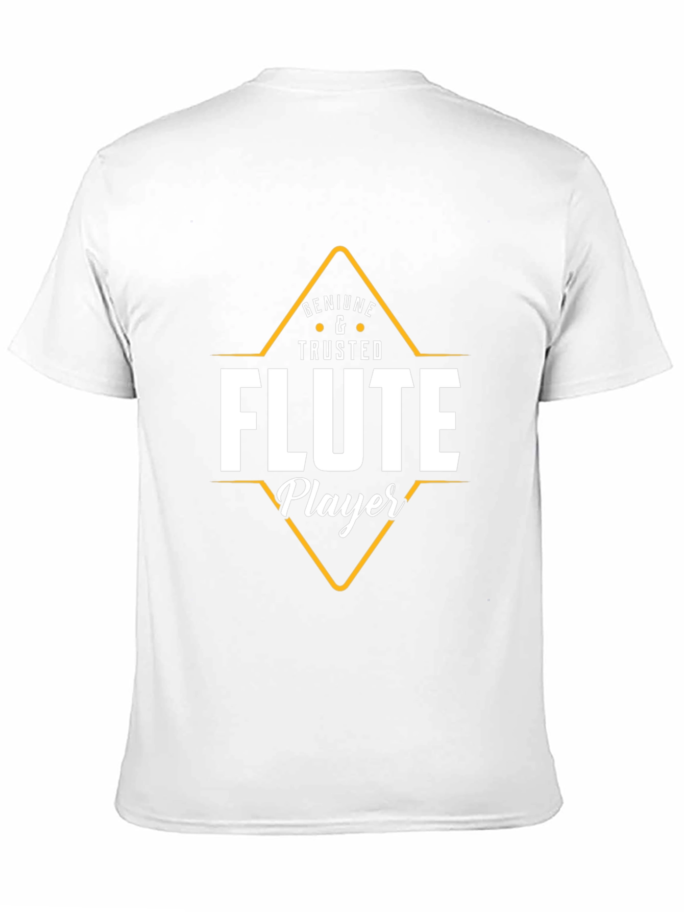 Flute Player Graphic Tee - Musicians Gift