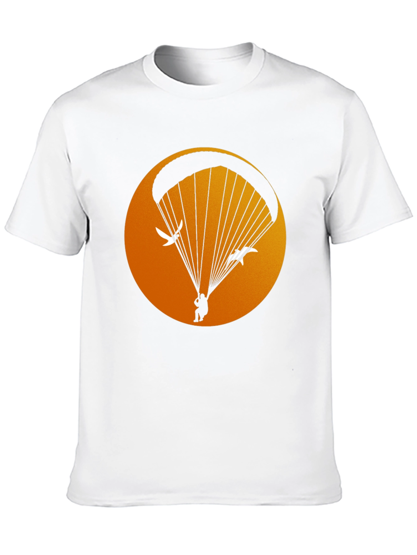 Paragliding Silhouette Graphic Tee
