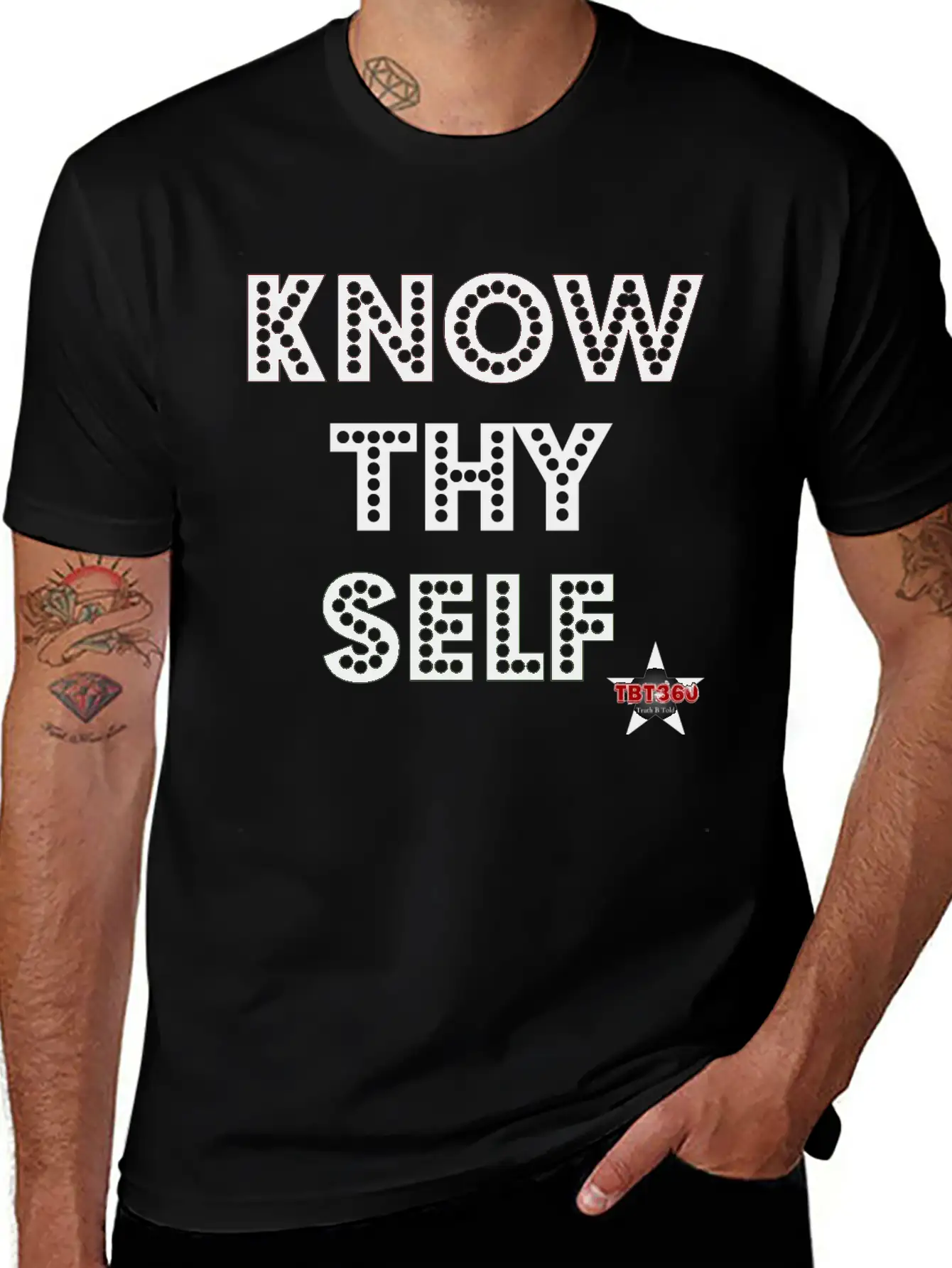KNOW THY SELF Stylish Everyday T-Shirt – Unisex Basic Cotton Tee