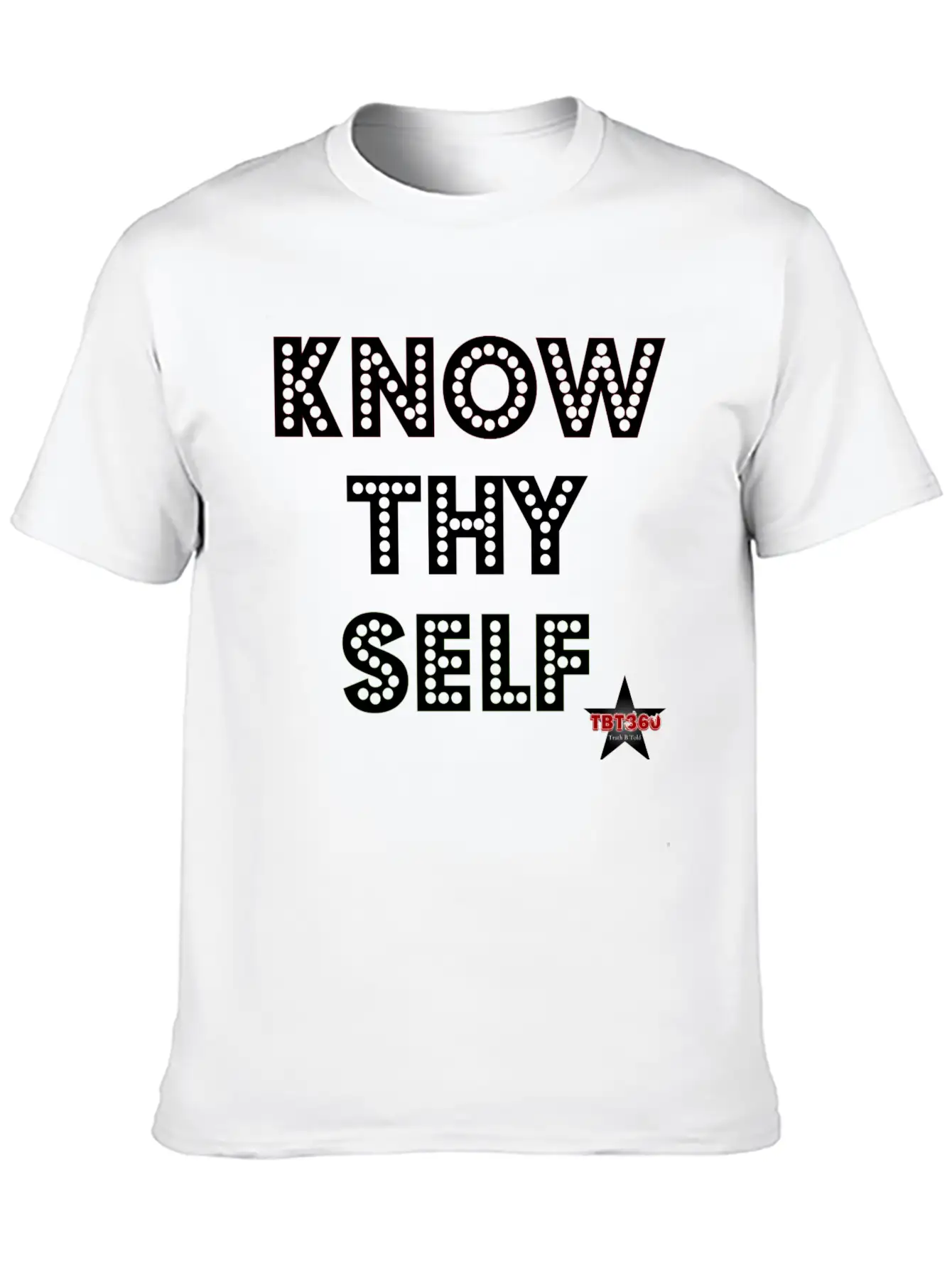 KNOW THY SELF Stylish Everyday T-Shirt – Unisex Basic Cotton Tee