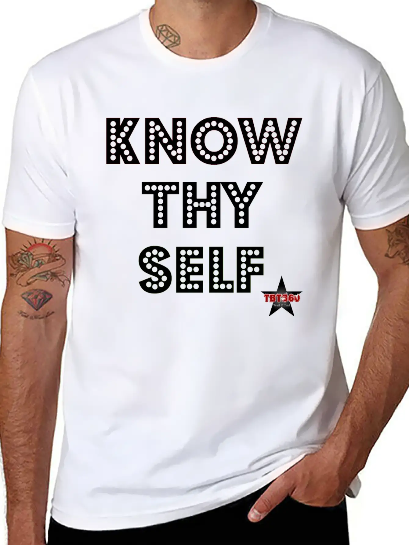 KNOW THY SELF Stylish Everyday T-Shirt – Unisex Basic Cotton Tee