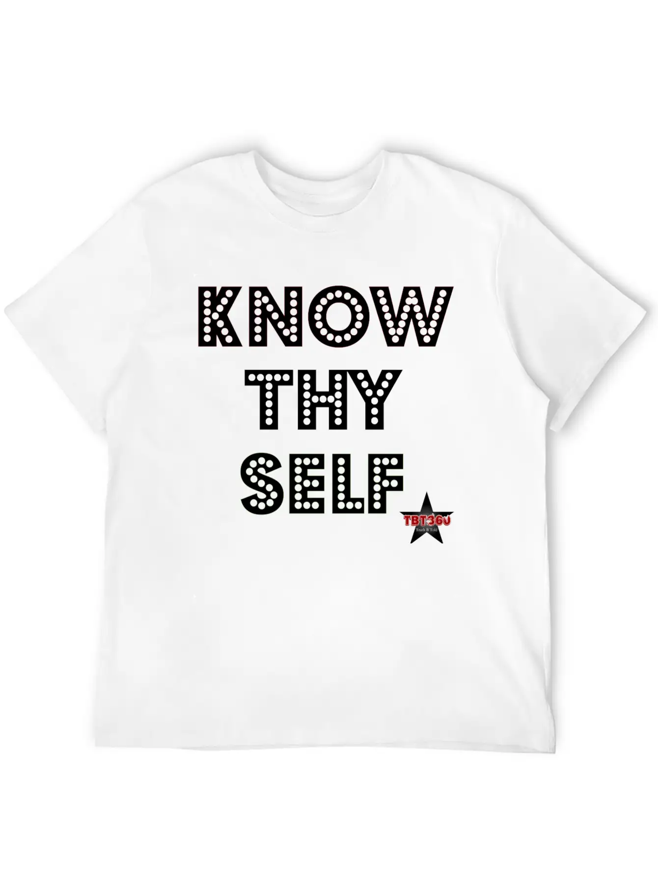 KNOW THY SELF Stylish Everyday T-Shirt – Unisex Basic Cotton Tee