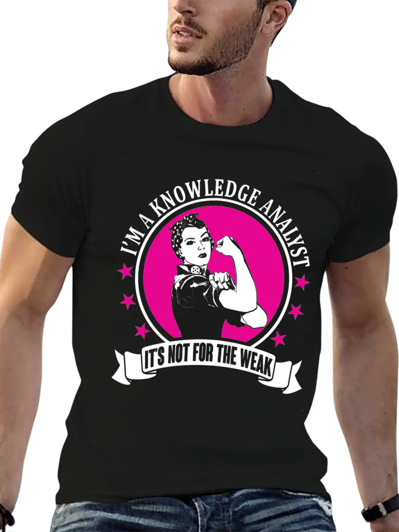 Knowledge Analyst Unisex Short Sleeve Soft Cotton T-Shirt – Casual Everyday Wear