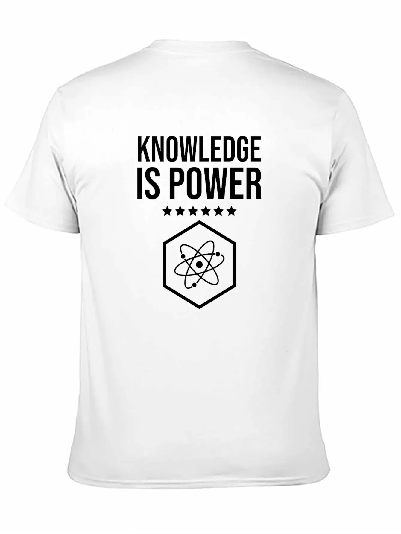 Knowledge Is Power, Amazing Saying Basic Graphic T-Shirt – Daily Comfort In Soft Cotton