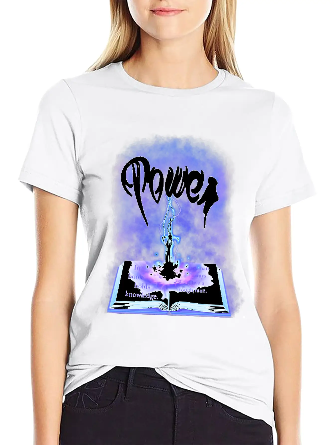Knowledge Is Power Stylish Everyday T-Shirt – Unisex Basic Cotton Tee