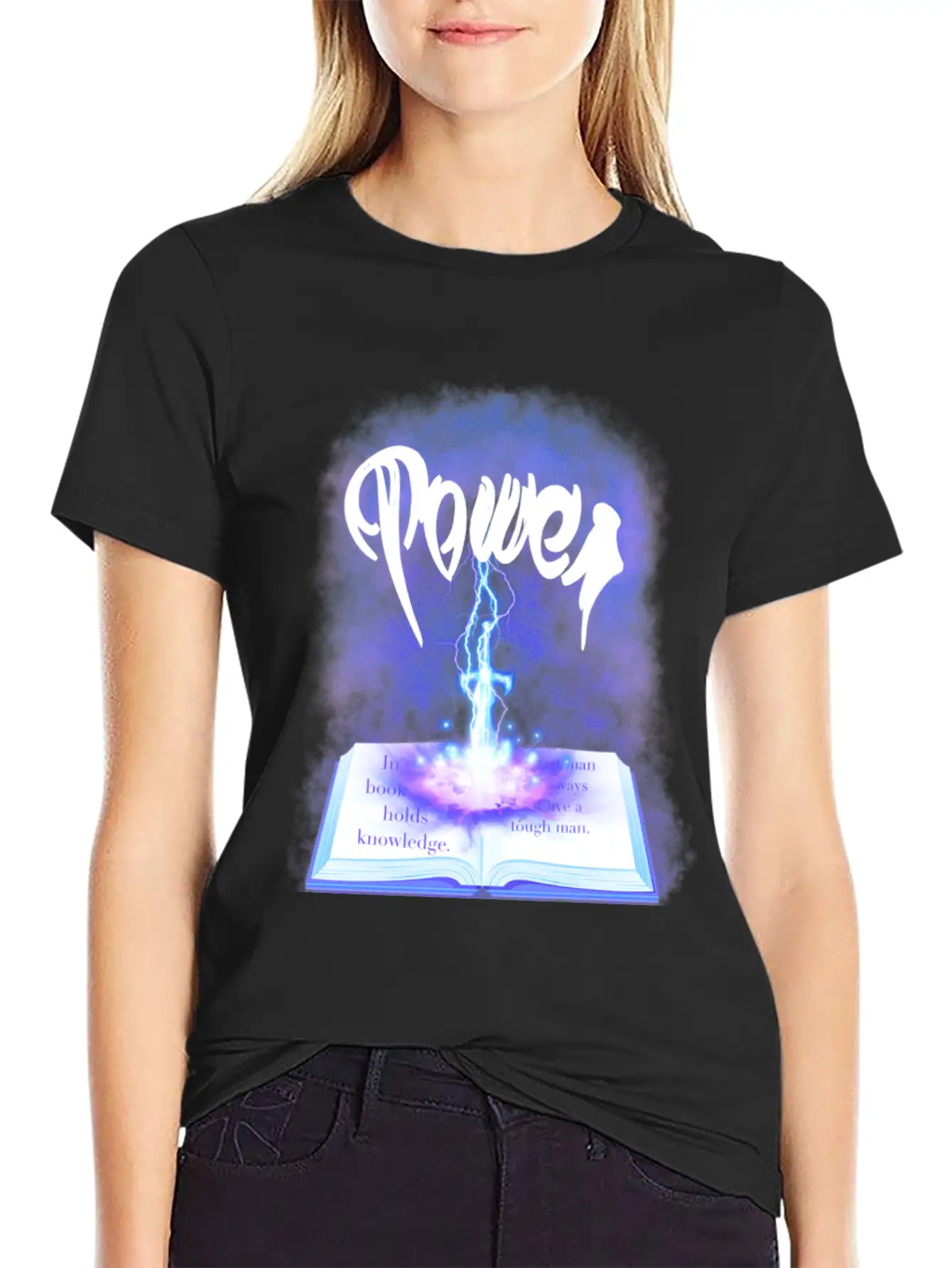 Knowledge Is Power Stylish Everyday T-Shirt – Unisex Basic Cotton Tee