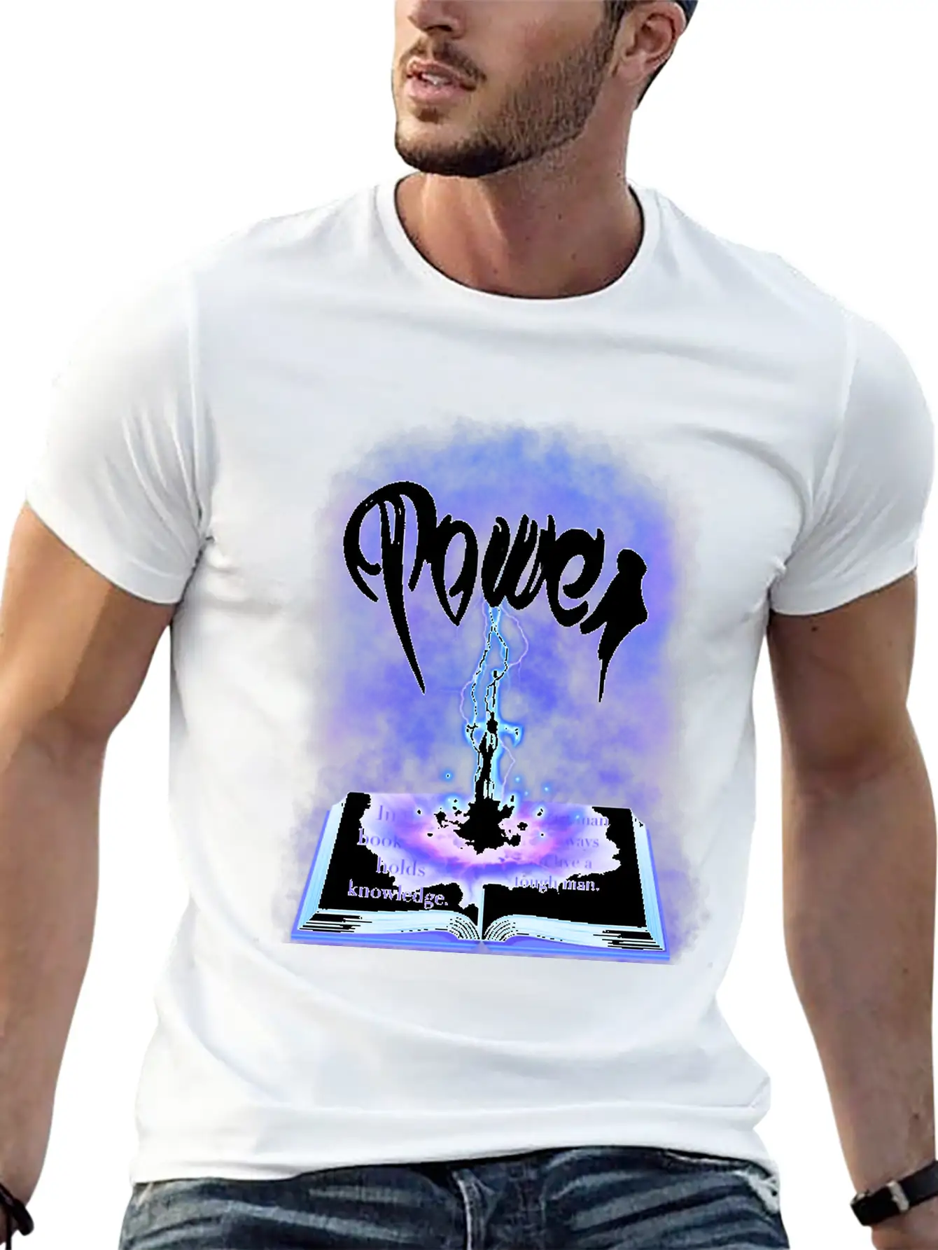 Knowledge Is Power Stylish Everyday T-Shirt – Unisex Basic Cotton Tee