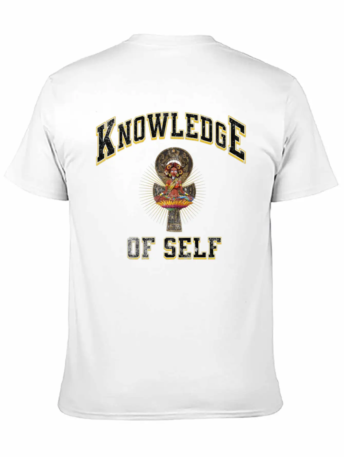 Knowledge Self Afrocentric Clothing Premium Essential Unisex Summer Tee – Soft Cotton Casual Fit