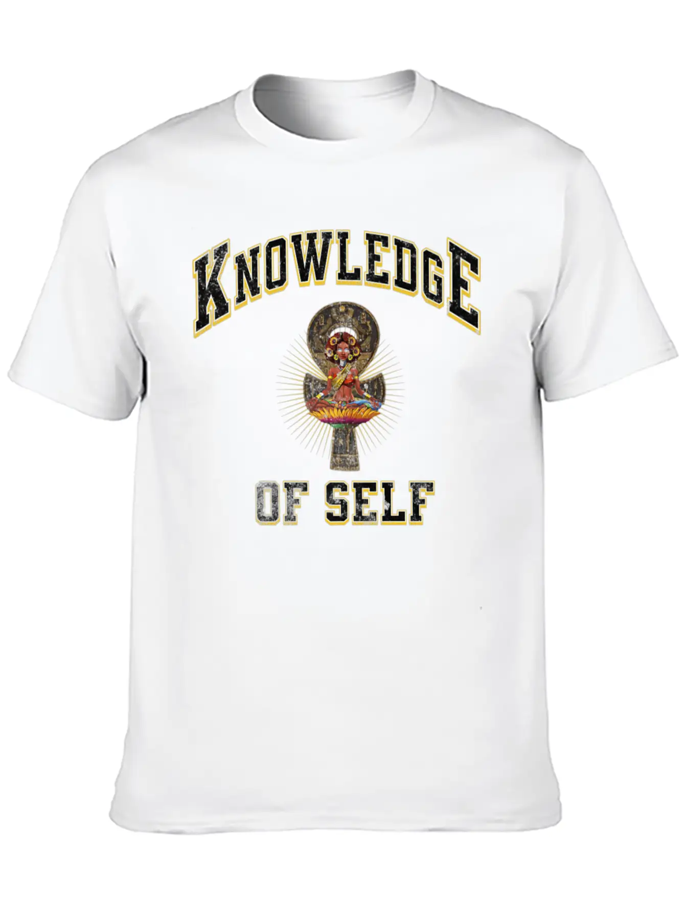 Knowledge Self Afrocentric Clothing Premium Essential Unisex Summer Tee – Soft Cotton Casual Fit